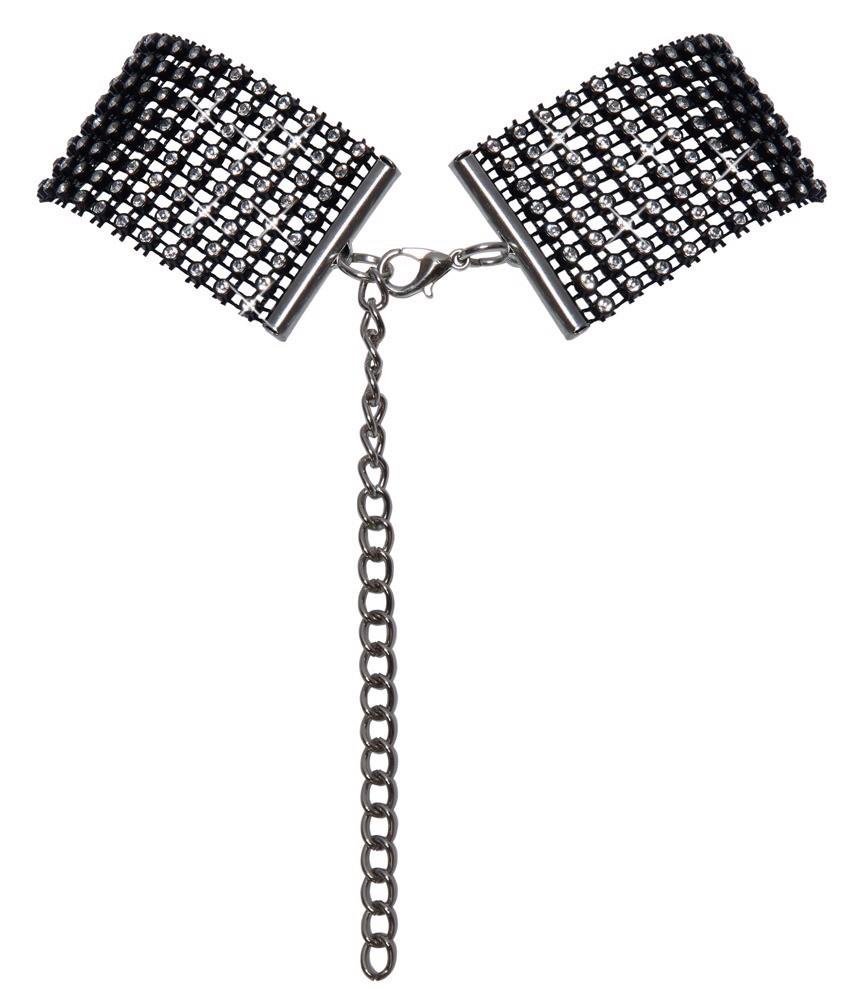 Чокер Cottelli Accessoires Rhinestone Choker, 36 см (чорний)