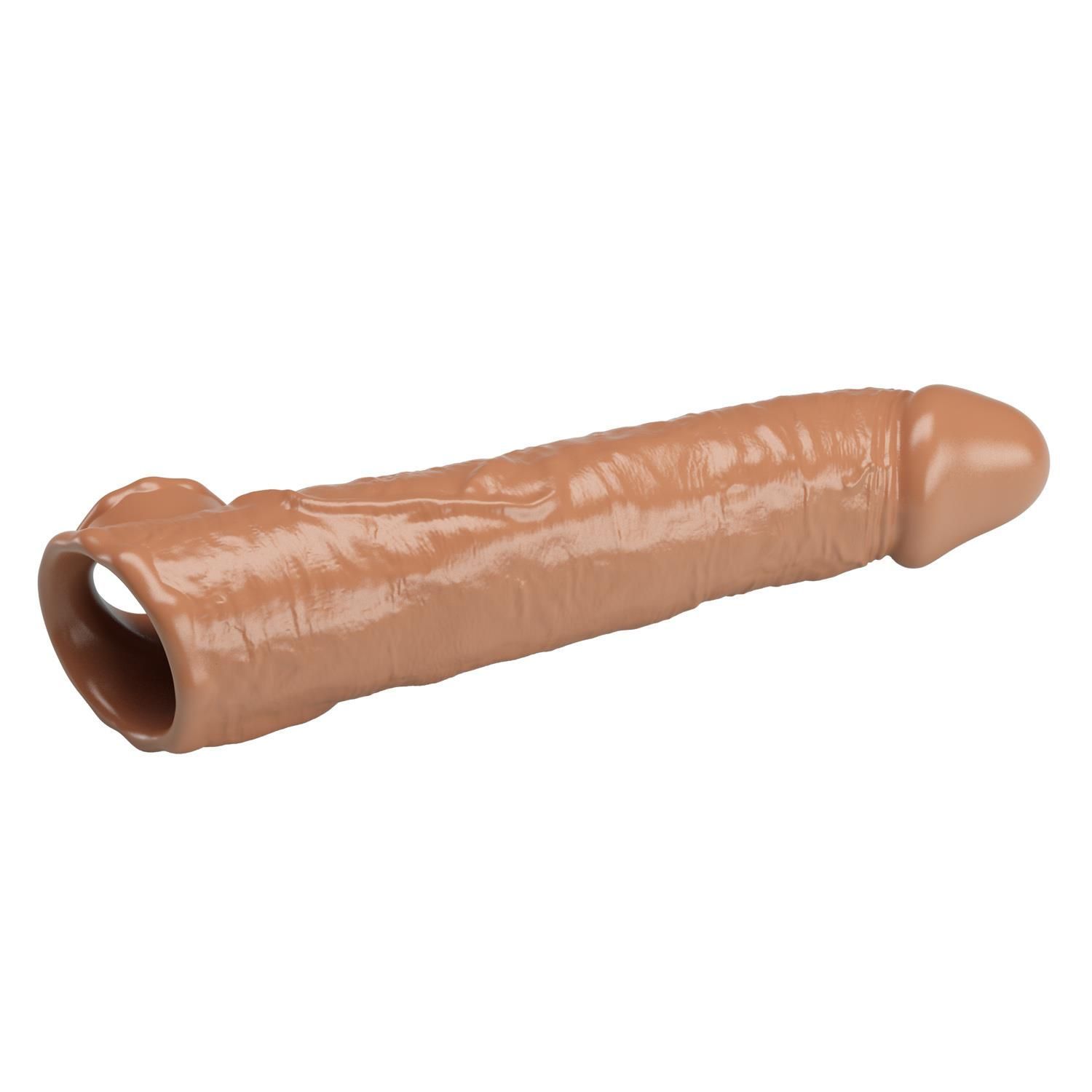 Насадка на пенис Pretty Love Extension Penis Sleeve, 26 см (коричневый)