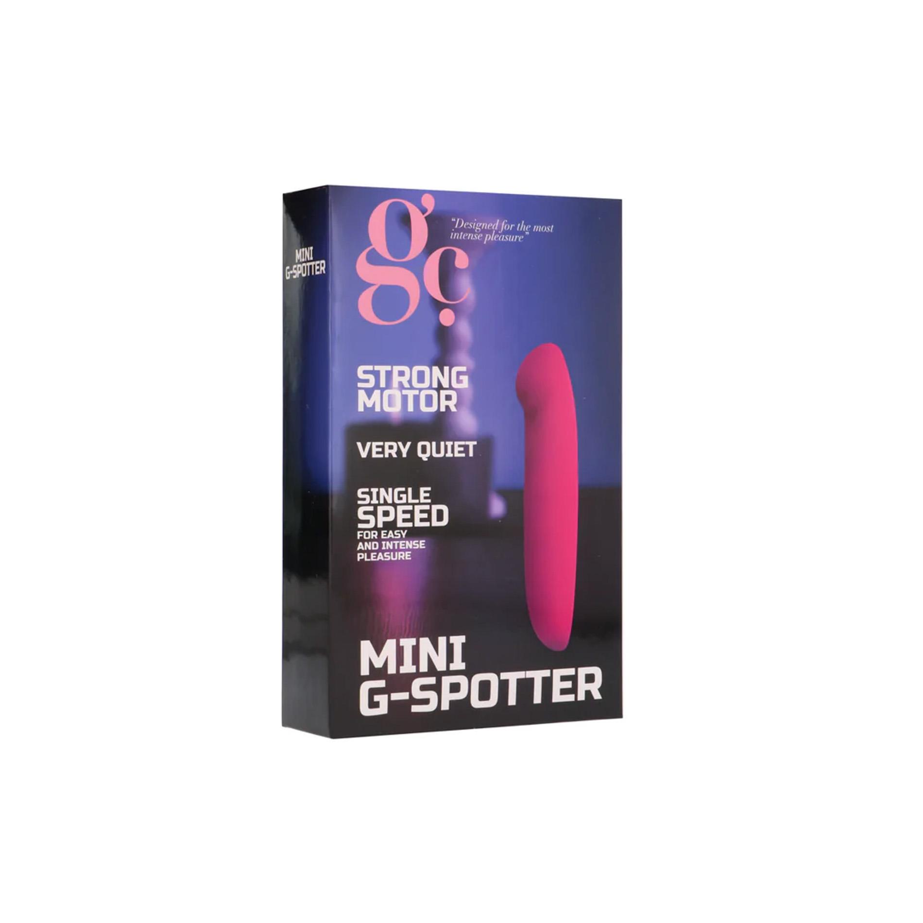 Мини-вибратор GC G-Spotter Bullet, 12.7 см (розовый)