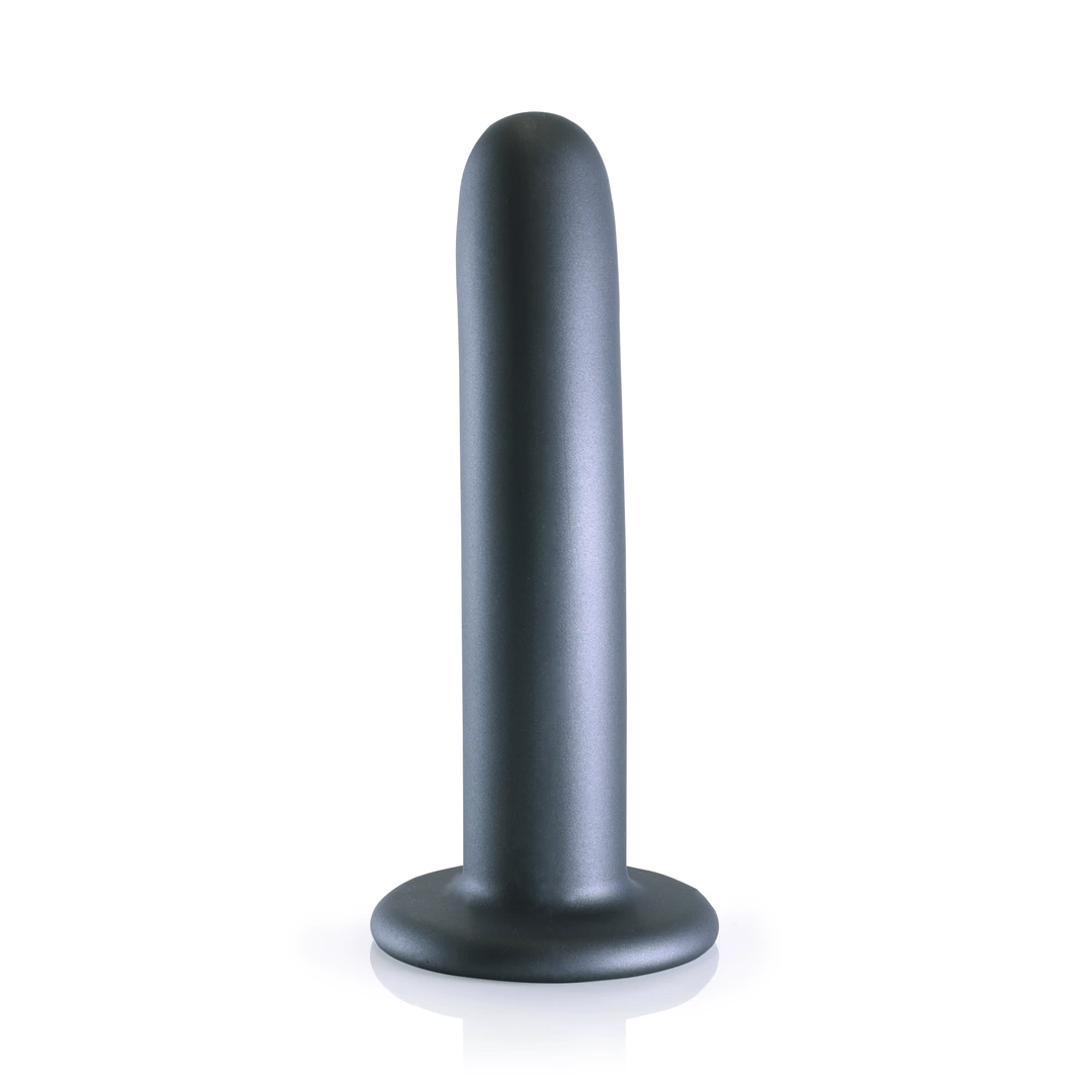 Фаллоимитатор Ouch! Smooth G-Spot Dildo 6'', 15 см (серый)