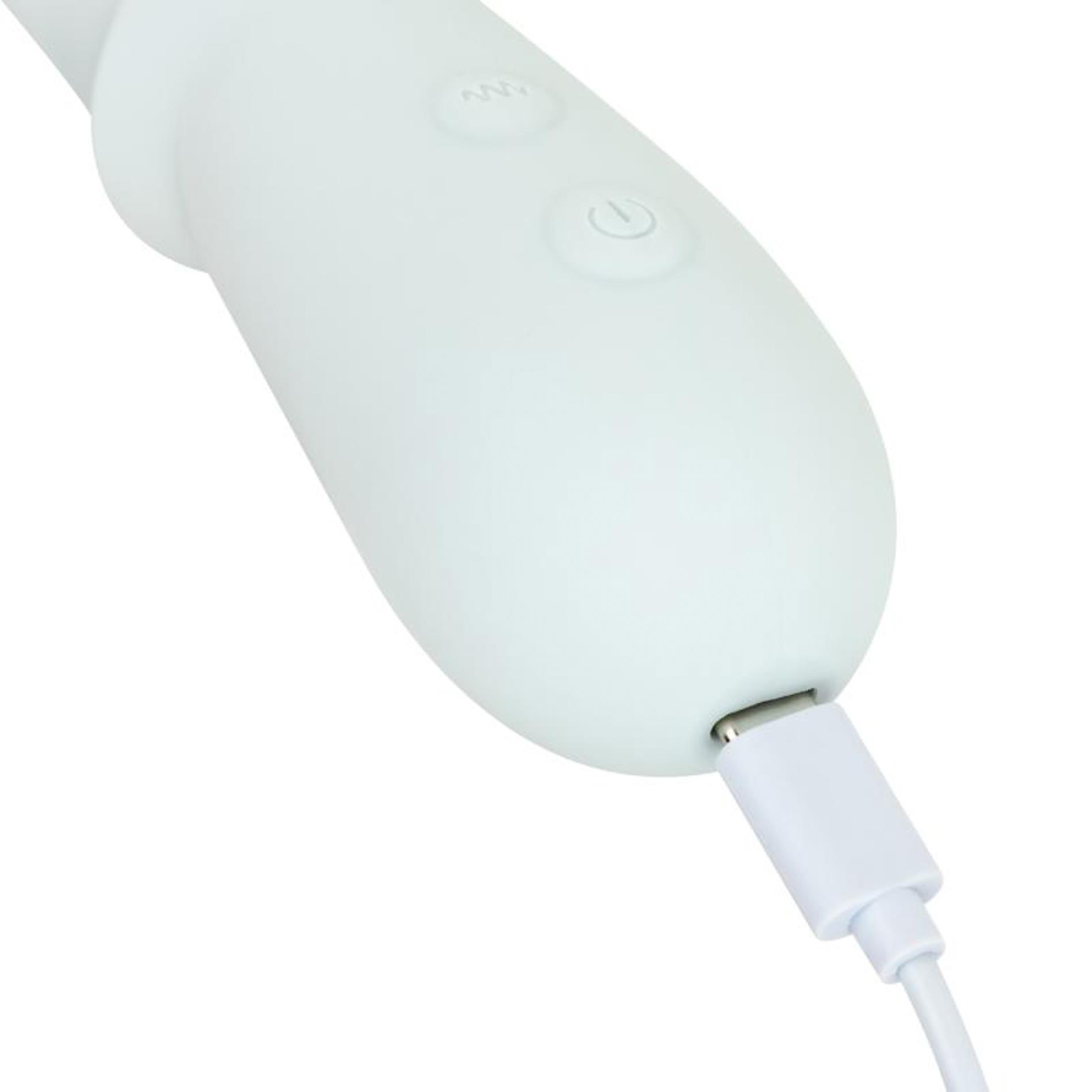 Вибратор Fleshlight Good Vibes Only Sage, 22.2 см (голубой)