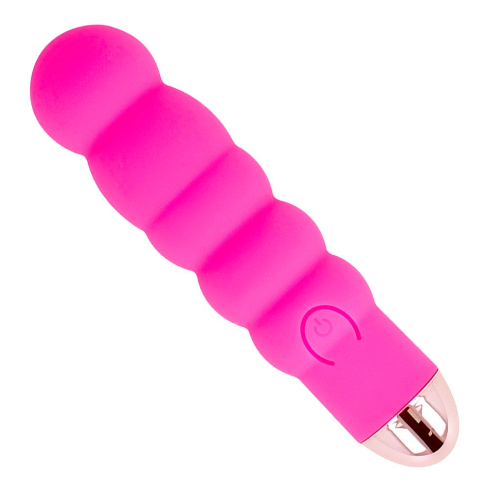 Вибратор DOLCE VITA Six Pink, 13 см (розовый)