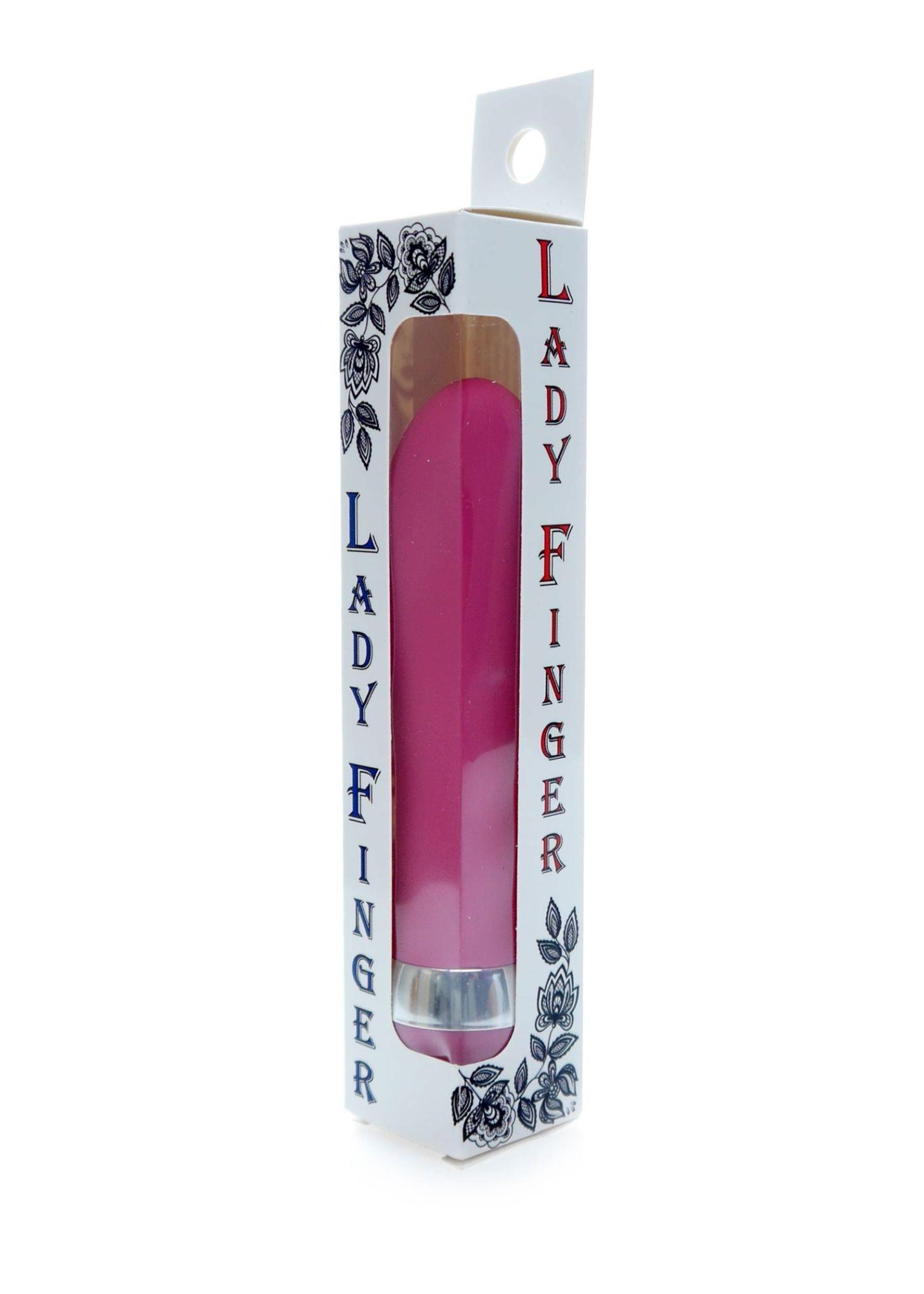 Вибратор Boss Series Lady Finger, 11 см (розовый)