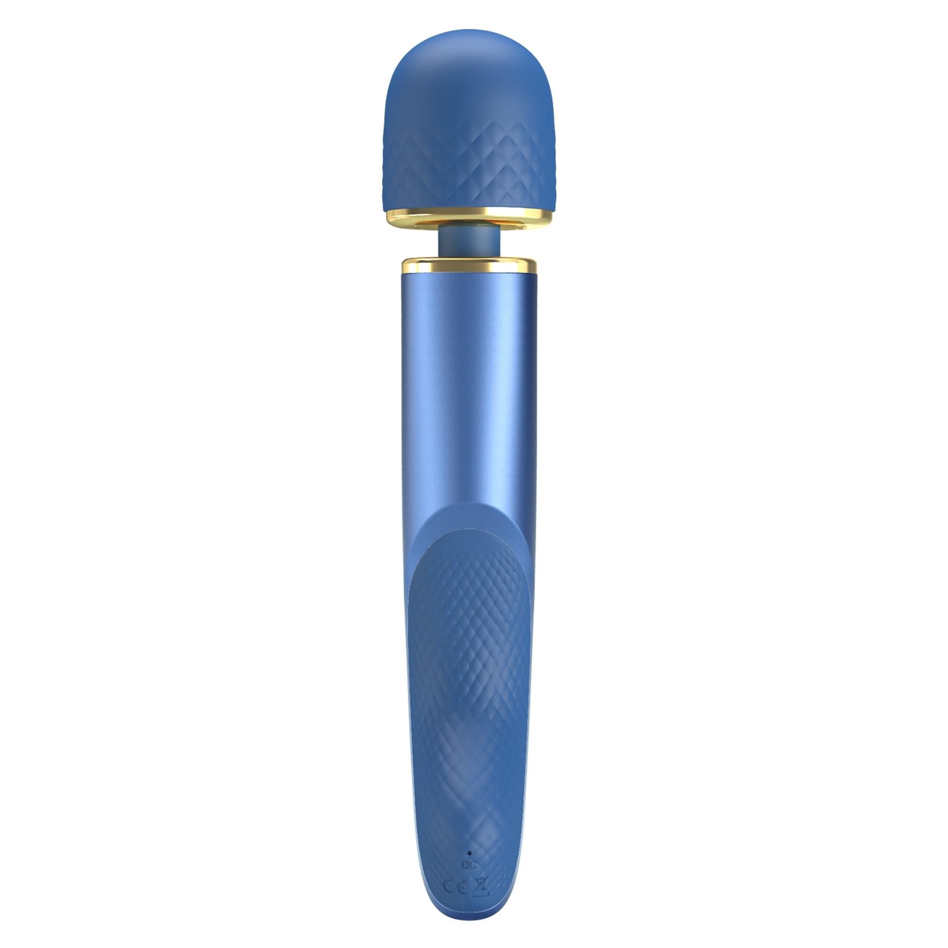 Вибромассажер Pretty Love Colorful Massager, 24 см (синий)