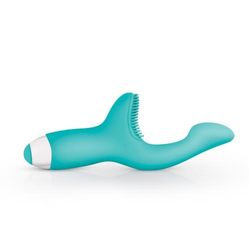 Вибратор EasyToys Yuki G-Spot, 19 см (мятный)