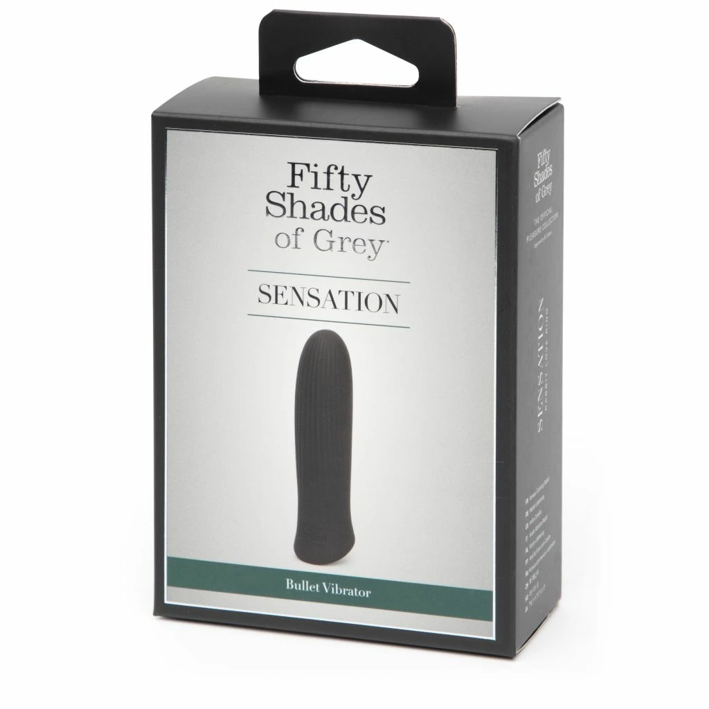 Вибратор Fifty Shades of Grey Sensation Bulle, 8.6 см (черный)