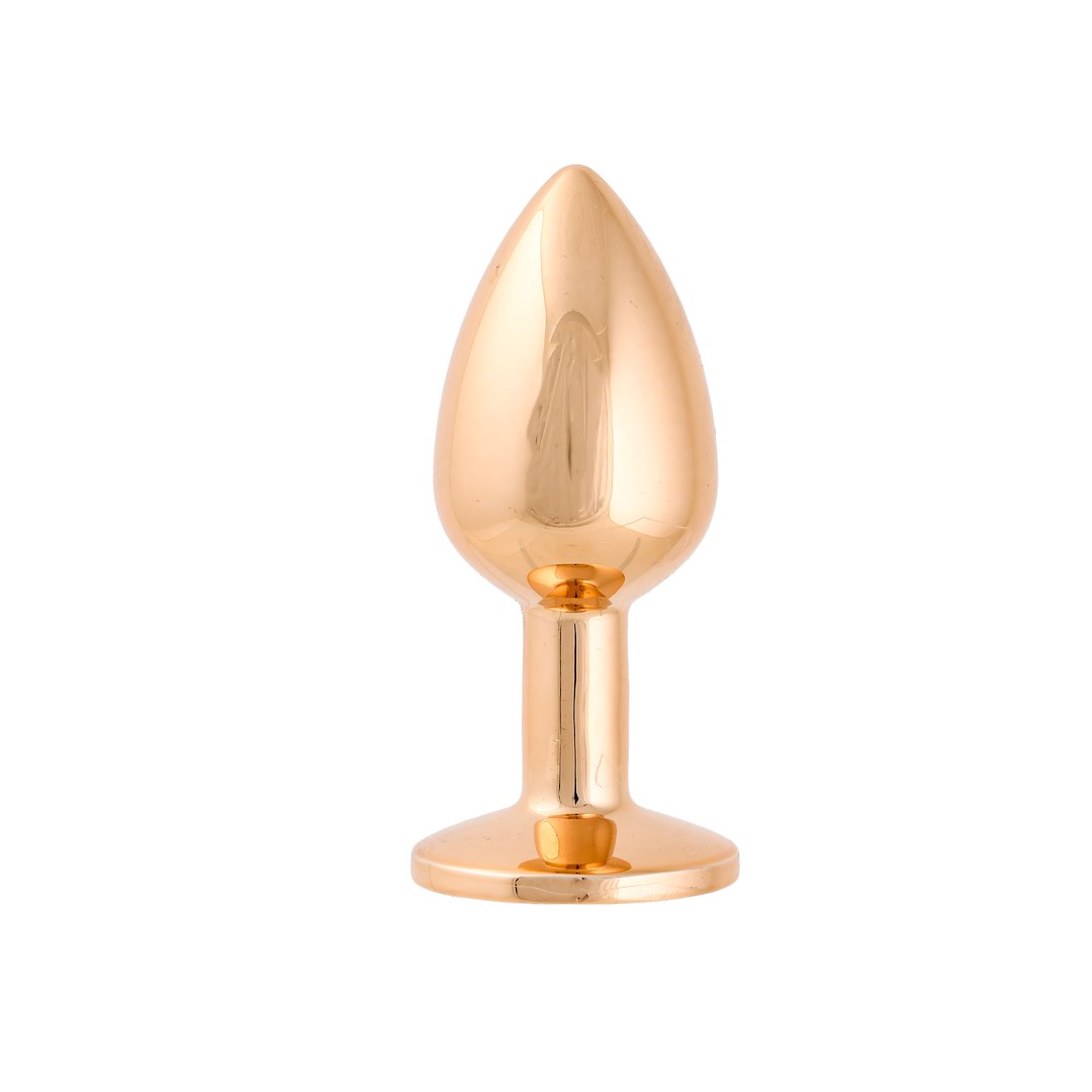 Korek analny z kryształem Simply Pleasure S, 7 cm (przezroczysty)