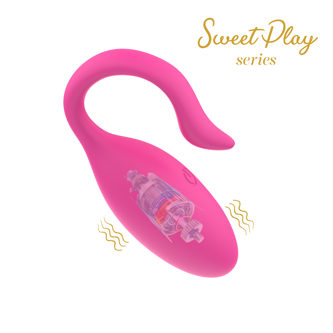 Виброяйцо Erospace Sweet Play A9, 10,5 см (розовый)