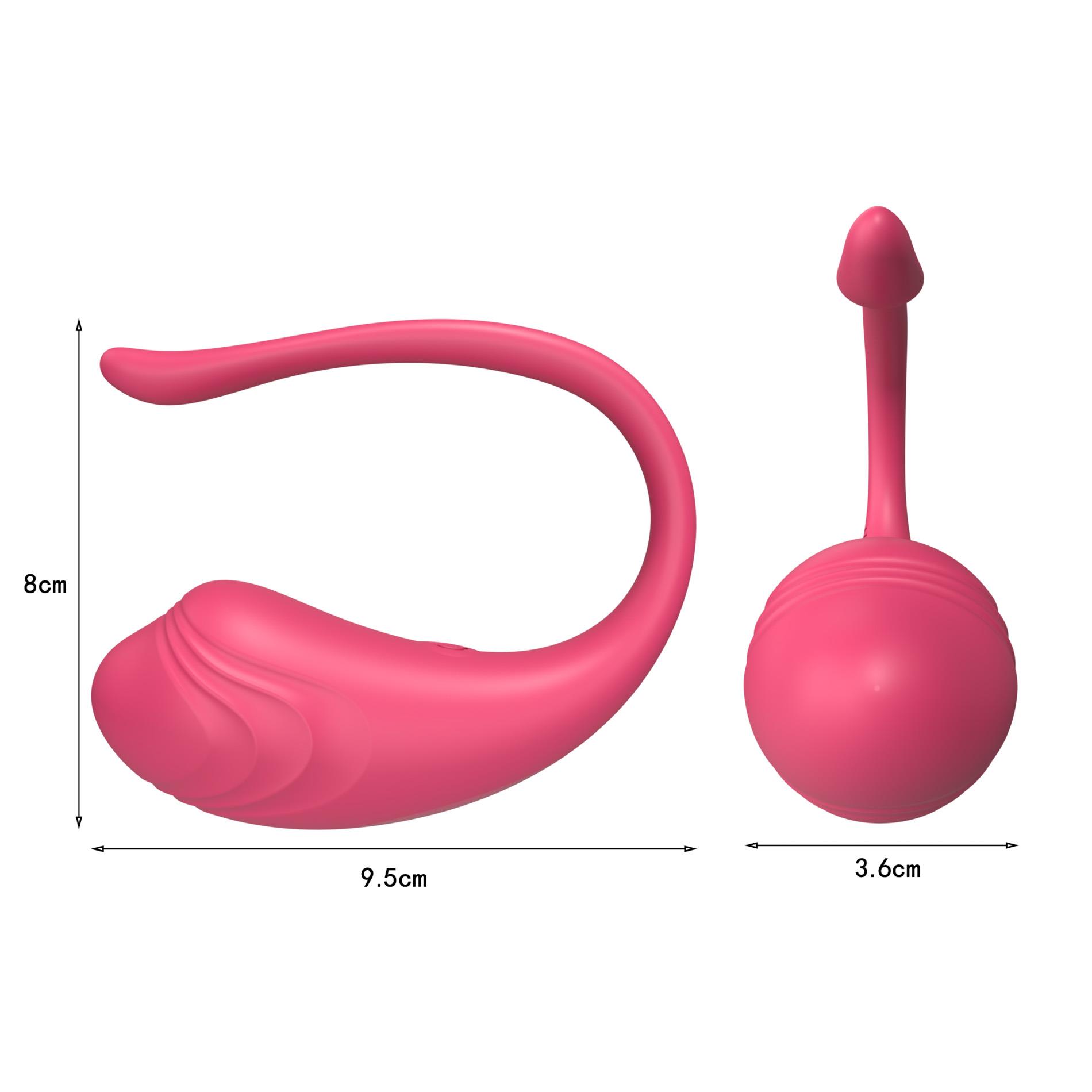 Виброяйцо B - Series Cute Little Tadpole Egg, 9.5 см (фиолетовый)