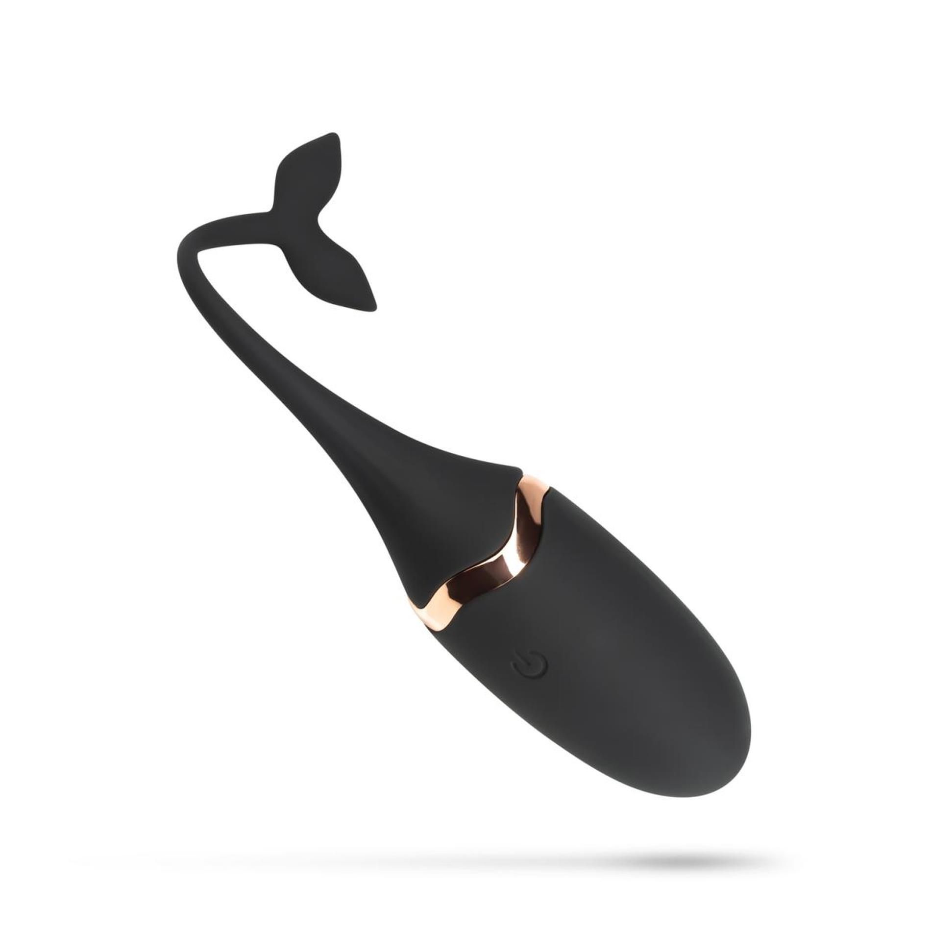 Wibrujące jajeczko Teazers Luxurious Vibrating Egg, 16 cm (czarny)