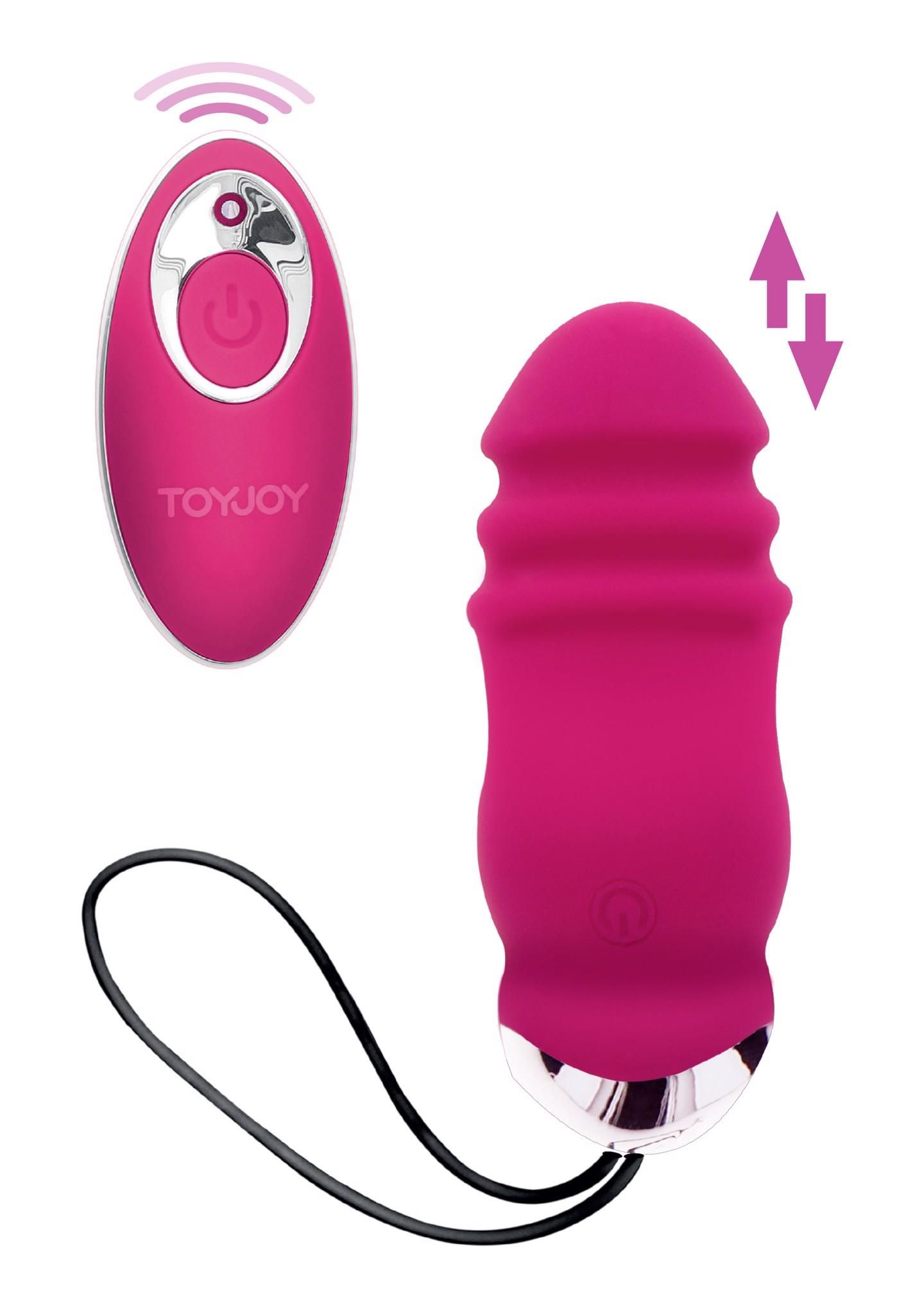 Виброяйцо Toy Joy Sunny Side Up And Down, 8,9 см (розовый)