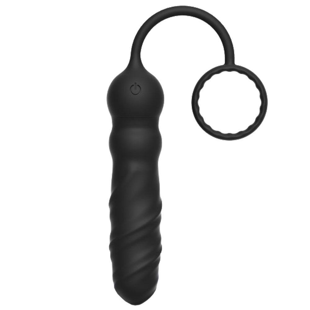 Анальний вібратор Dorcel Deep Seeker, 25.8 см (чорний)