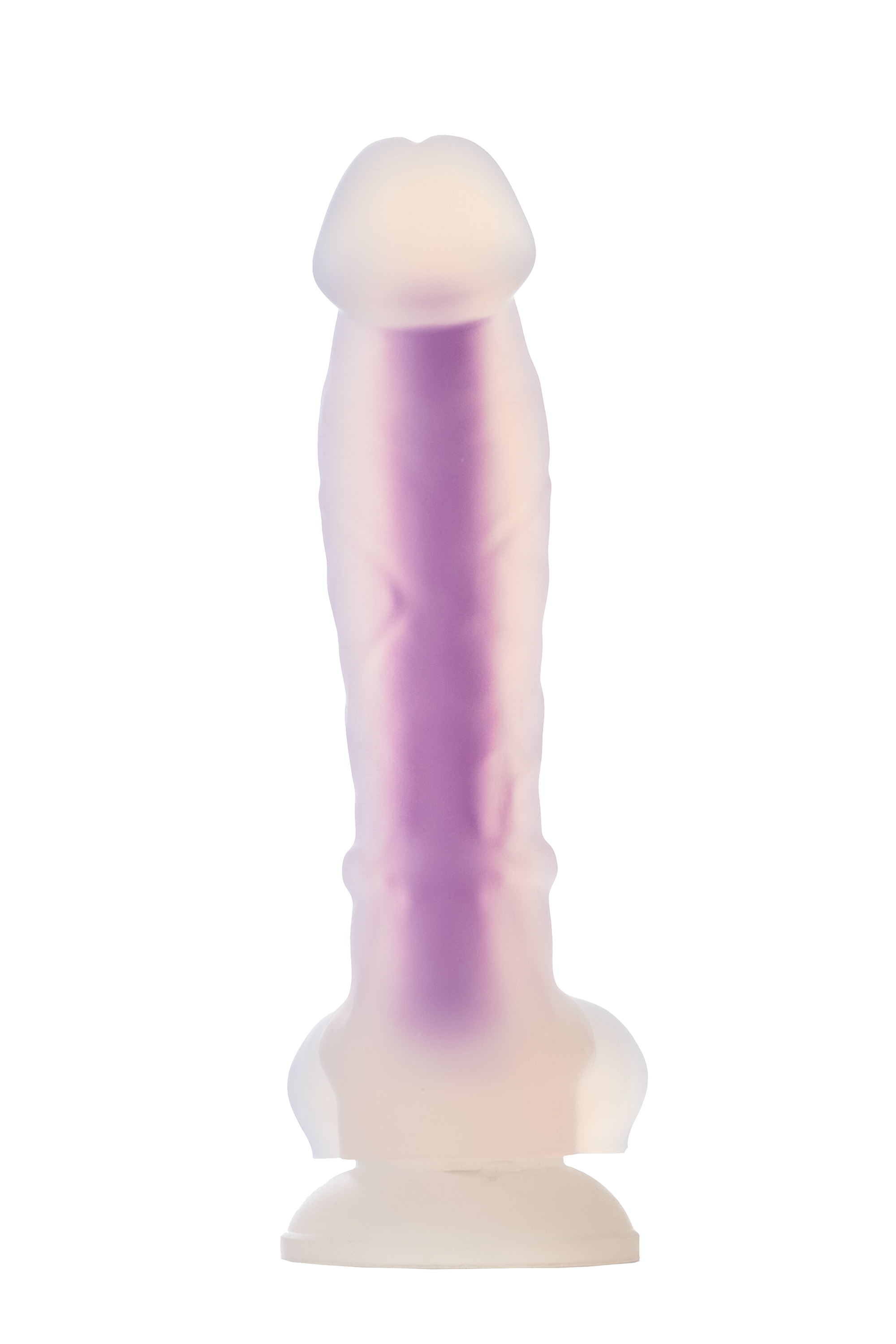 Неоновий фалоімітатор DreamToys Radiant, 19 см (синій)