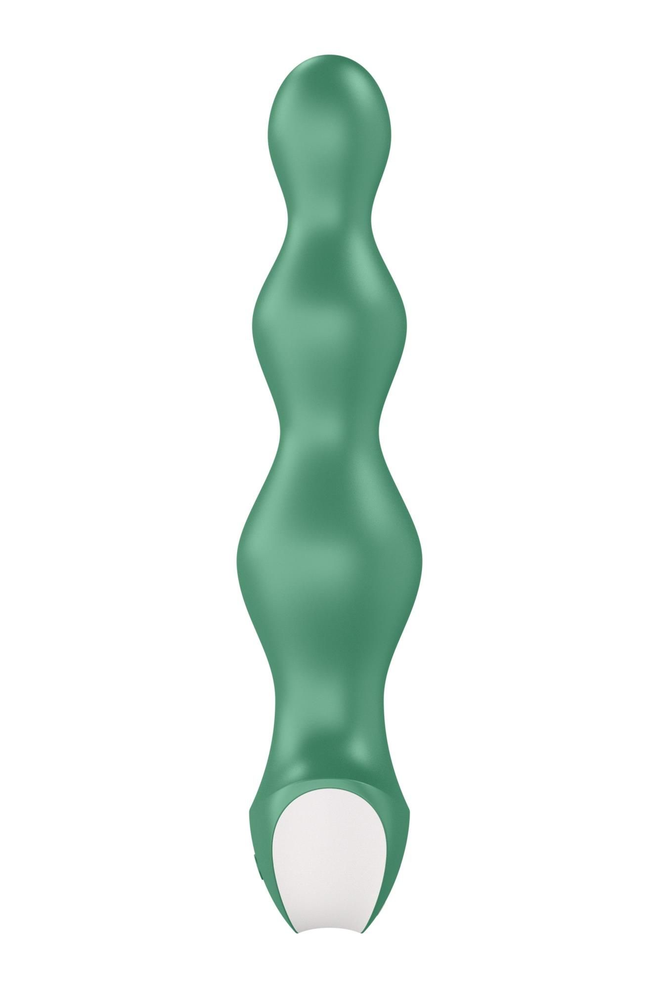 Анальна пробка з вібрацією Satisfyer Lolli Plug 2, 14 см (зелений)
