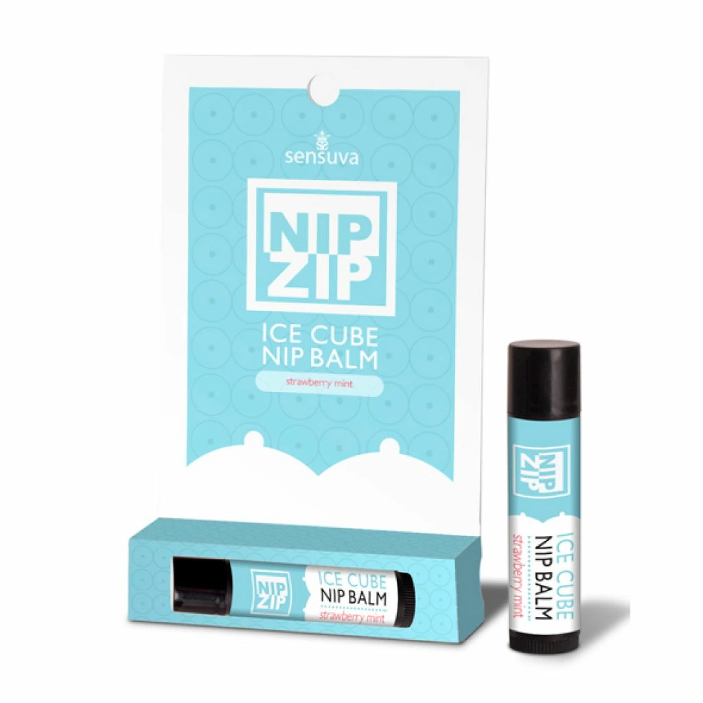Бальзам охлаждающий для тела Sensuva Nip Zip Strawberry Mint, 4 г