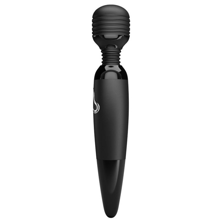 Вибромассажер Pretty Love Body Wand, 25 см (черный)