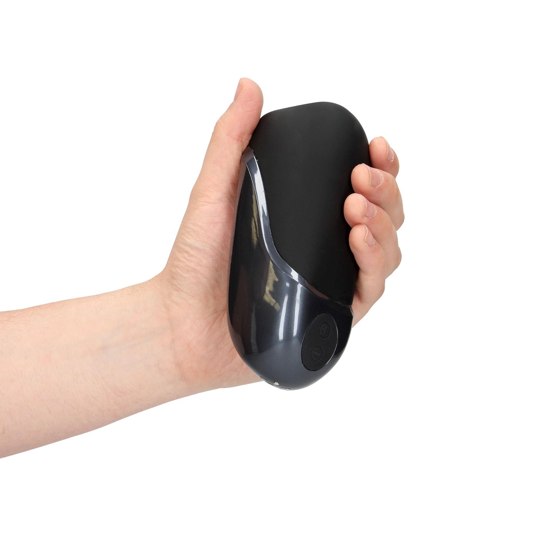 Мастурбатор Loveline Vibrating Masturbator Sleeve (черный)