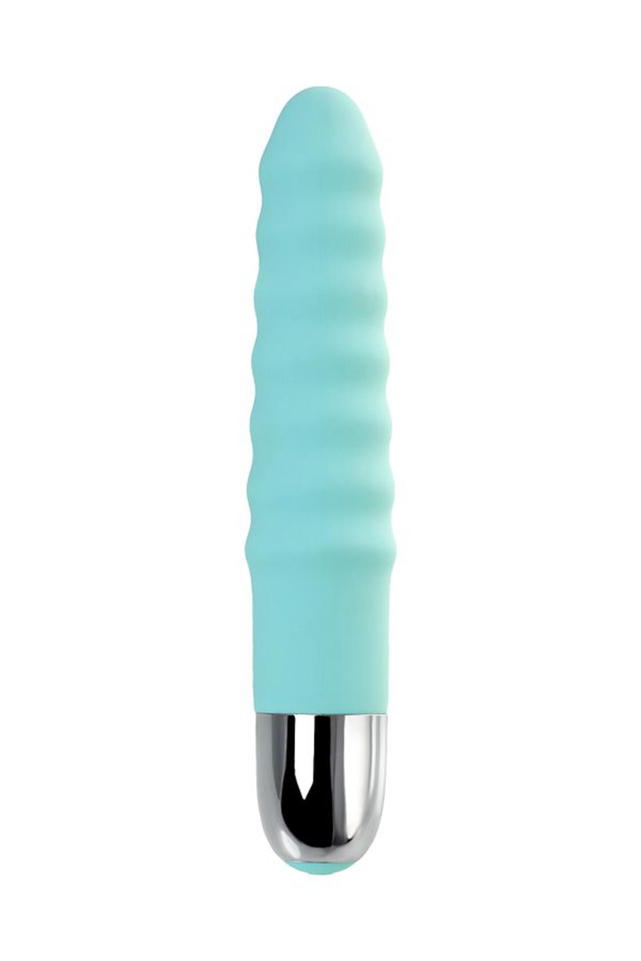 Вибратор-кролик Flovetta Flax, 17.5 см (мятный)