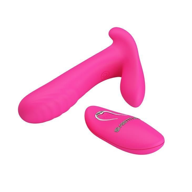 Вібратор Pretty Love Remote Control, 10 см (рожевий)