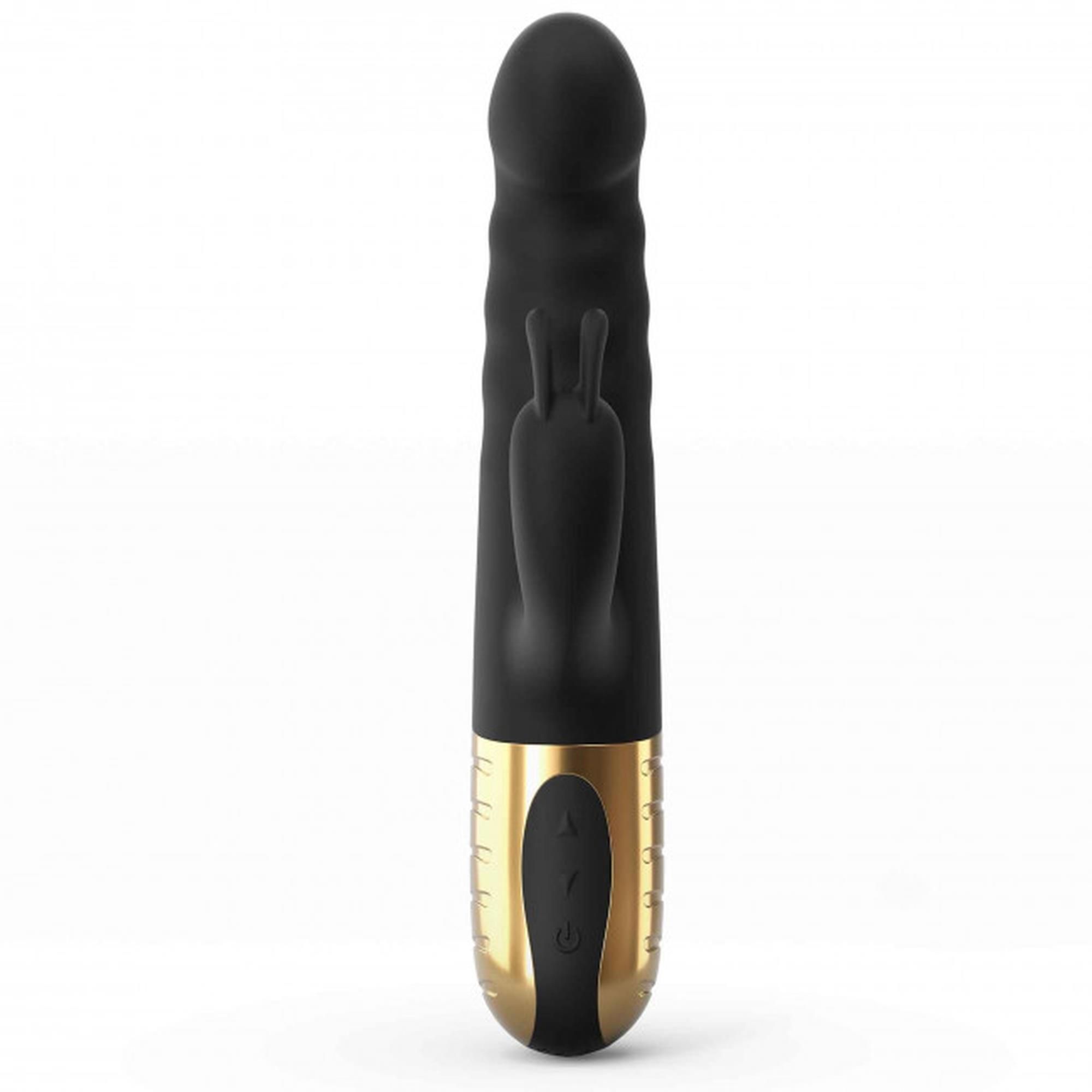 Вибратор кроликс Dorcel G-Stormer, 23.5х3.9 см (черный)