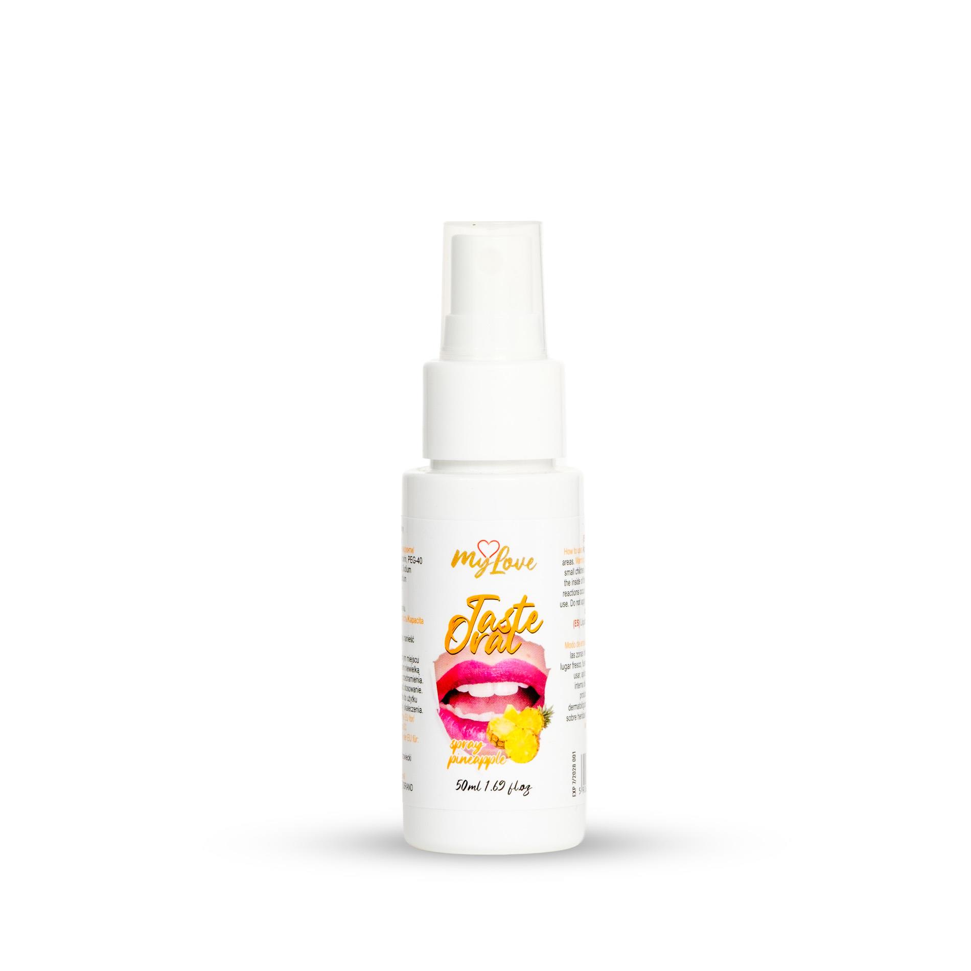Спрей для орального секса MyLove Taste Oral Spray Pineapple, 50 мл