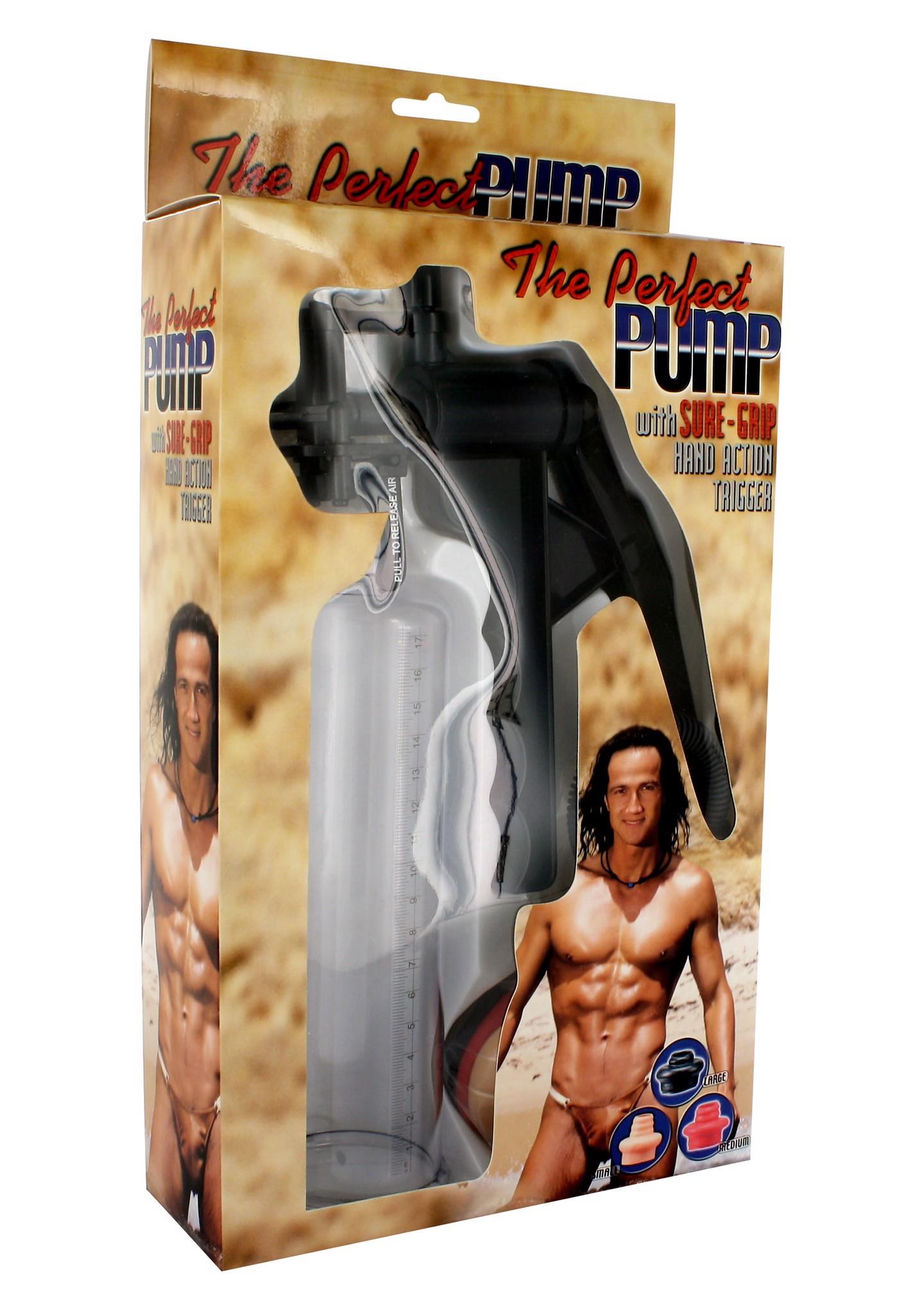 Помпа для пениса Perfect Pump, 19 см (прозрачный)