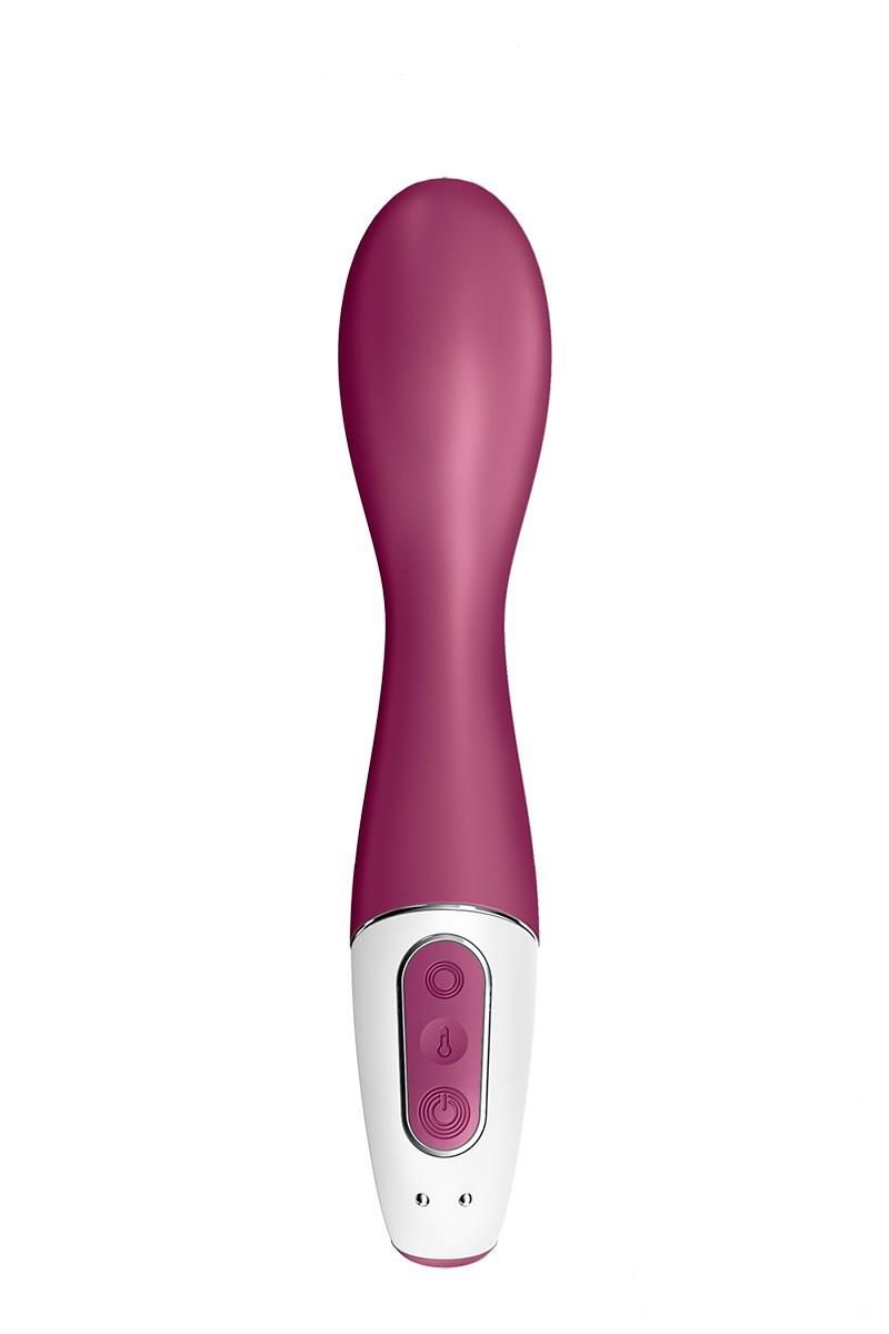 Вібратор Satisfyer Hot Spot, 21 см (бордовий)