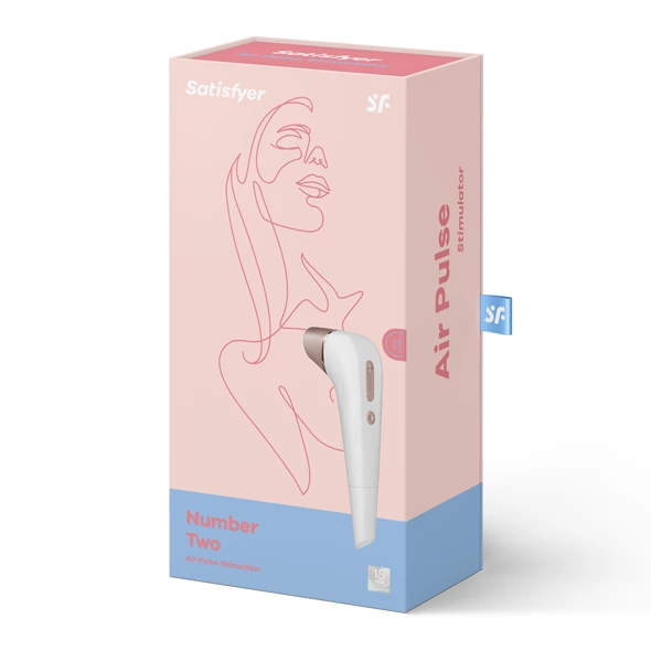 Вакуумный стимулятор клитора Satisfyer Number Two (белый)