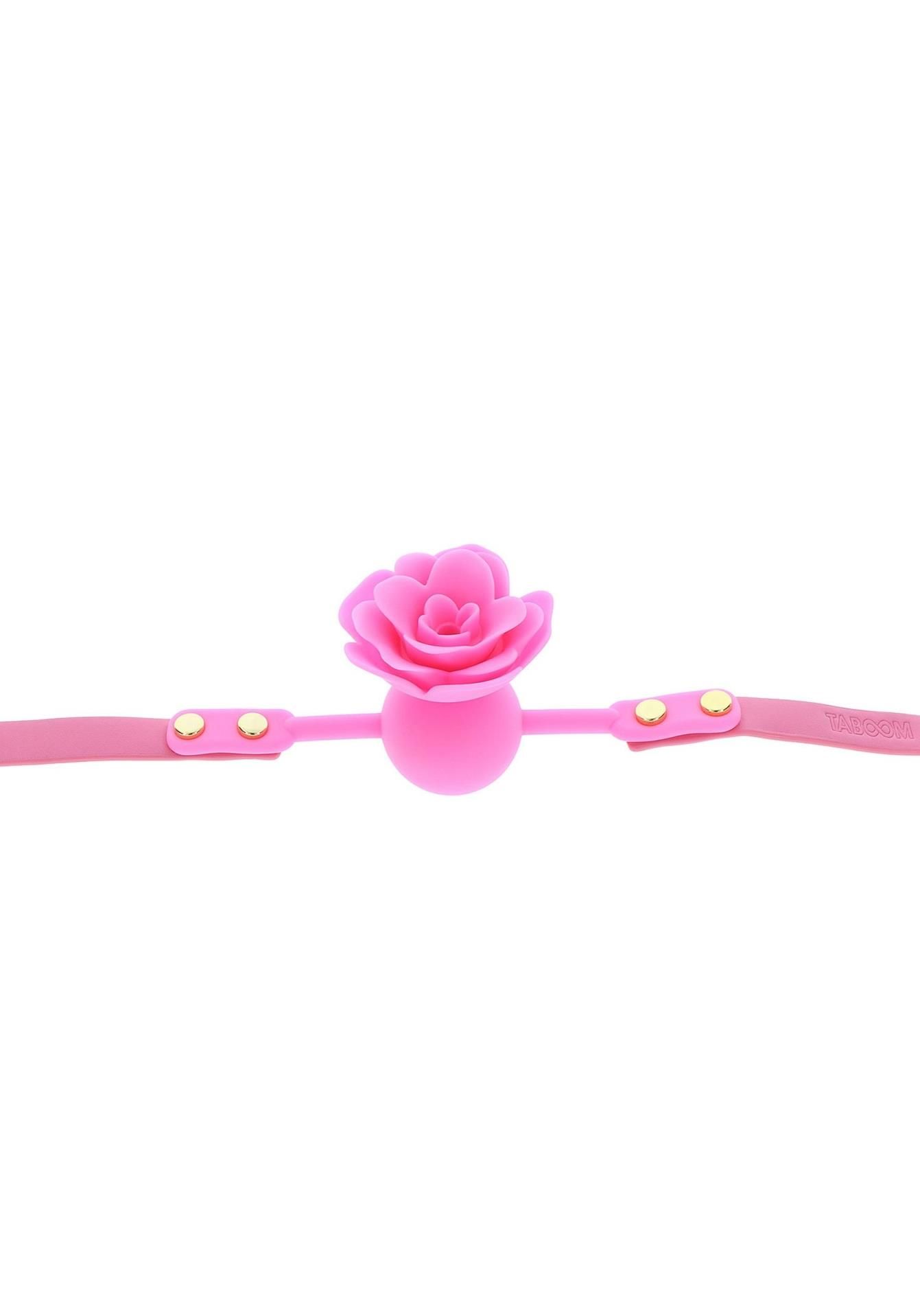 Кляп Taboom Rose Ball Gag Malibu (розовый)