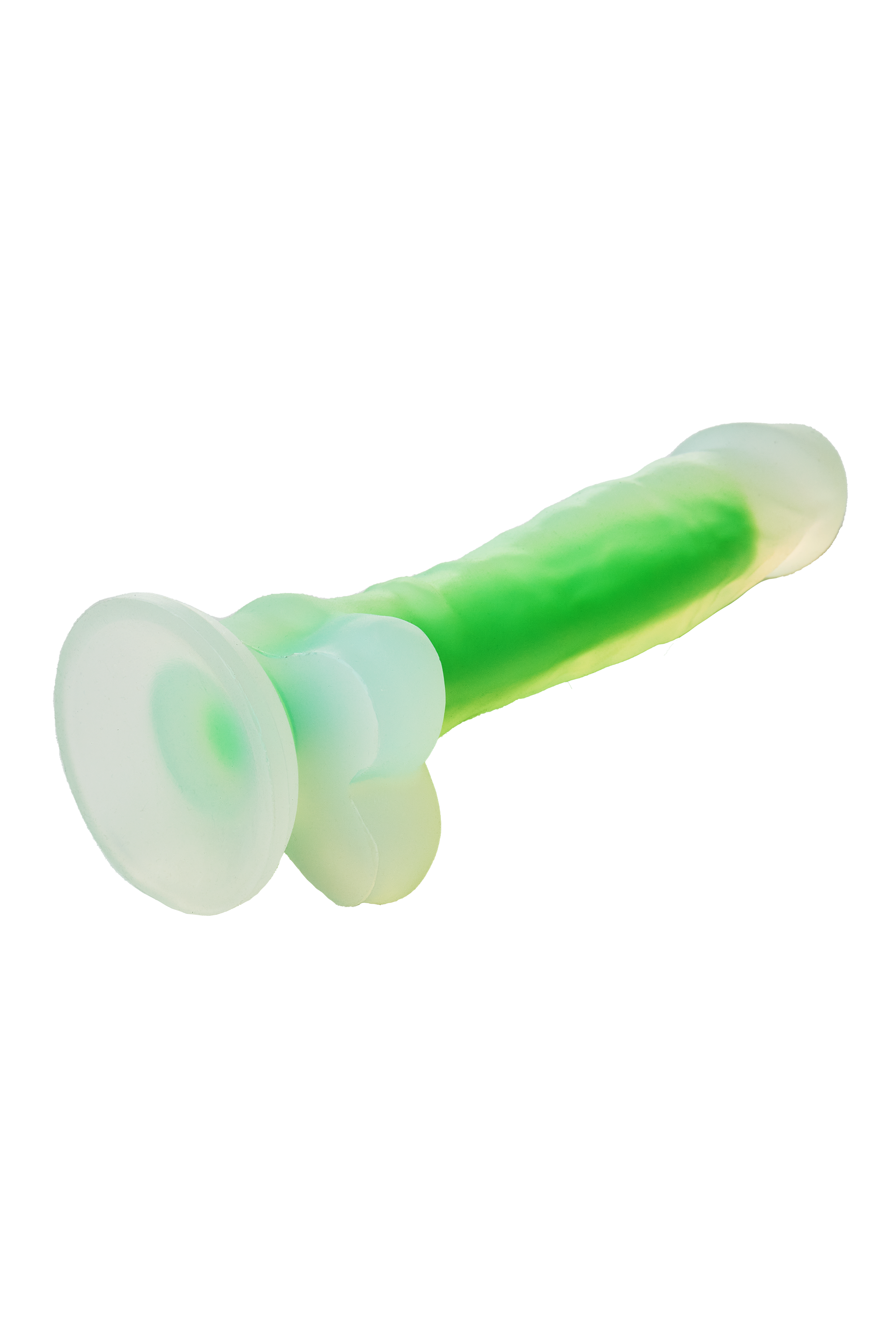 Фаллоимитатор Radiant Glow In The Dark Soft, 17,5 см (зеленый)