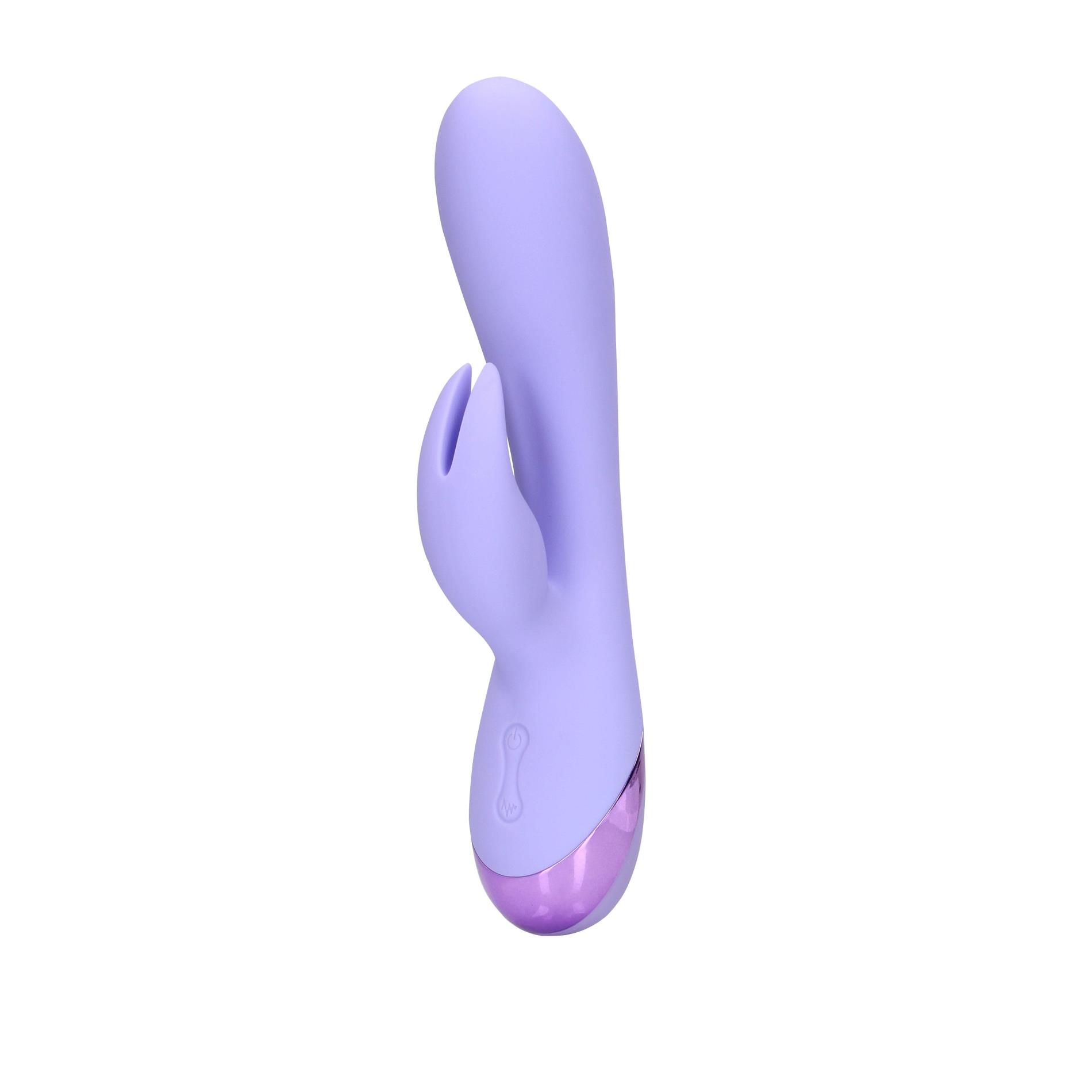 Вибратор-кролик Loveline Digital Lavender, 20 см (сиреневый)