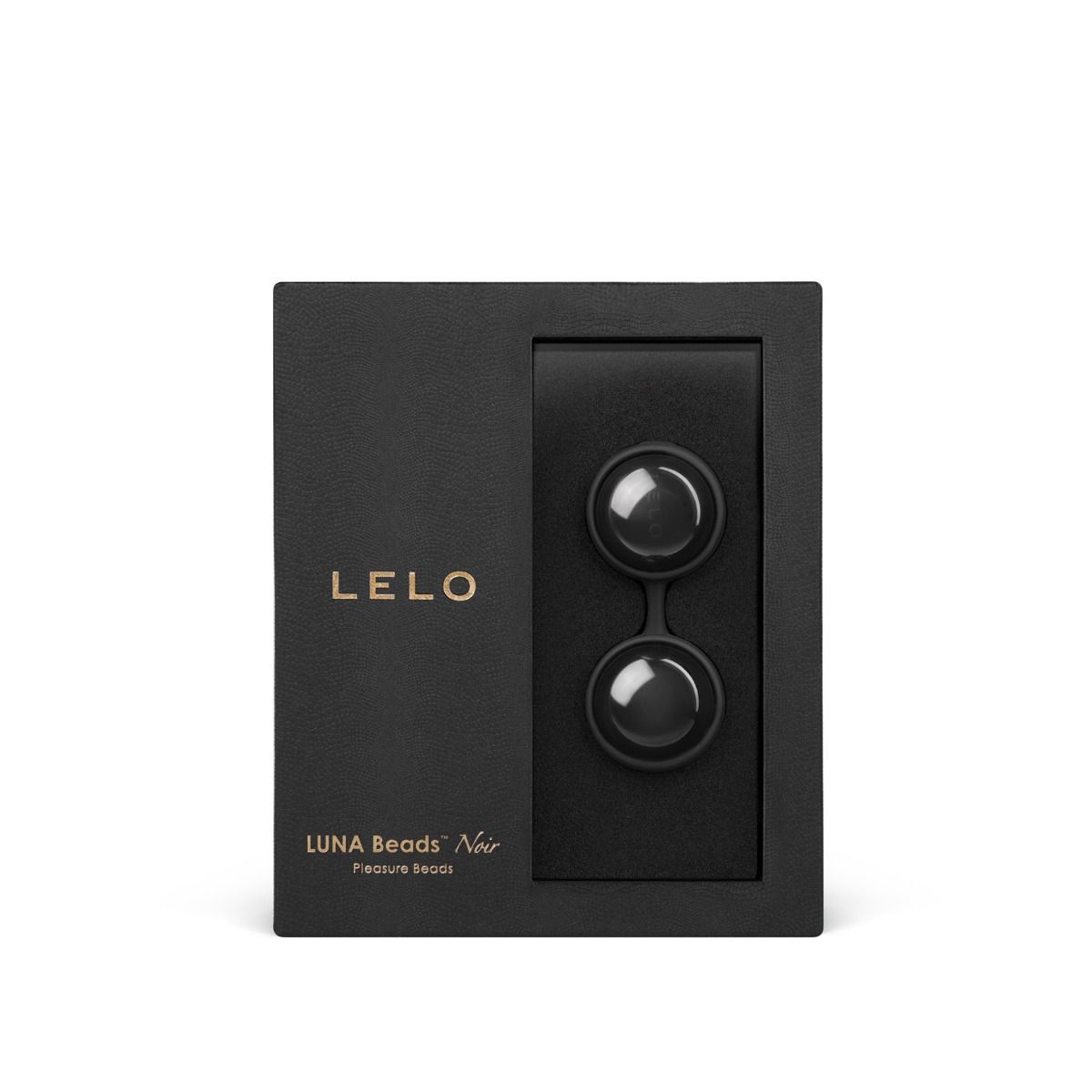 Вагинальные шарики Lelo Luna Beads Noir, 2,9 см (черный)
