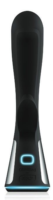 Вибратор-кролик Ohmibod Fuse for Kiiroo, 18 см (черный)