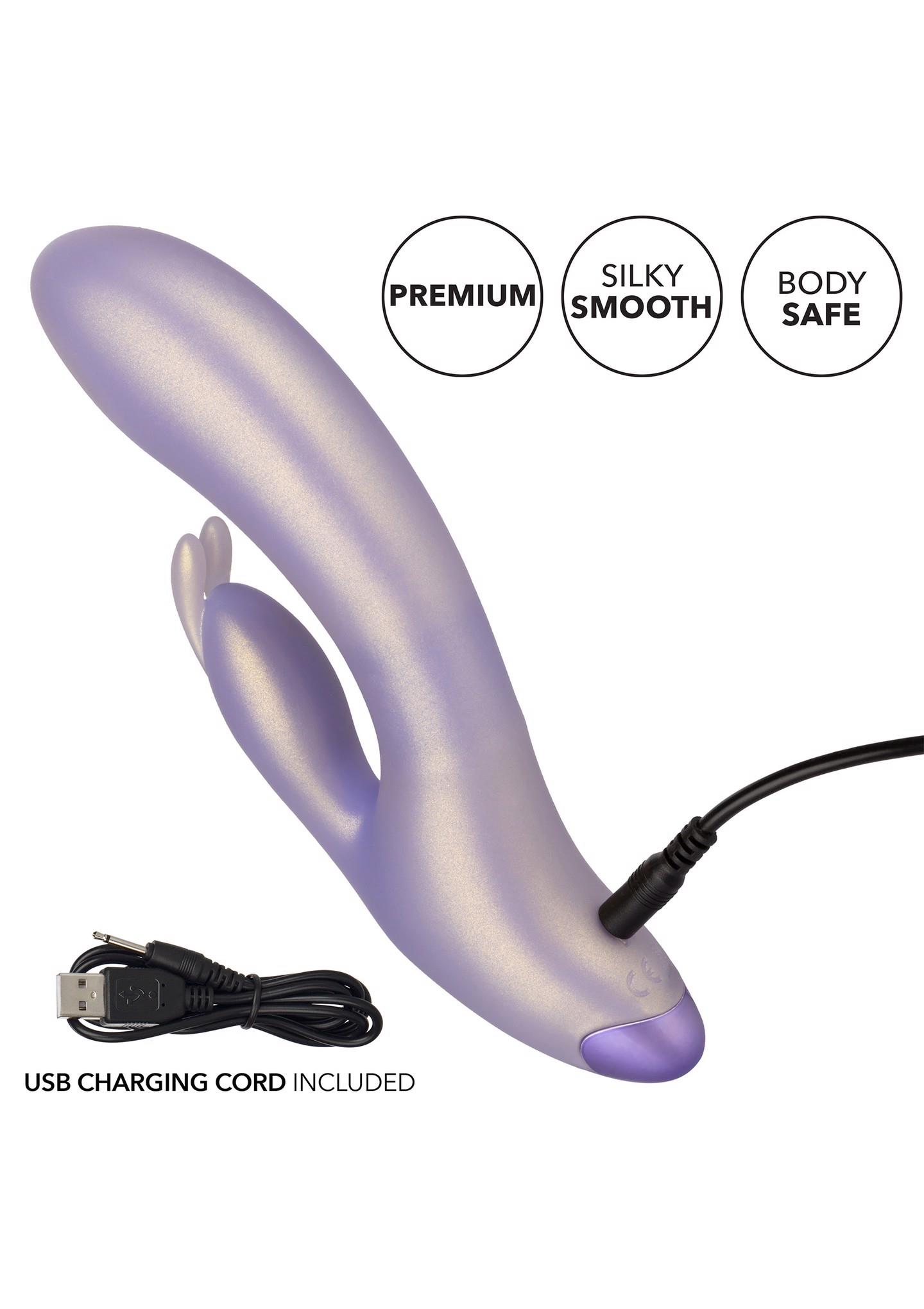 Вибратор-кролик Calexotics G-Love G-Bunny, 19 см (фиолетовый)