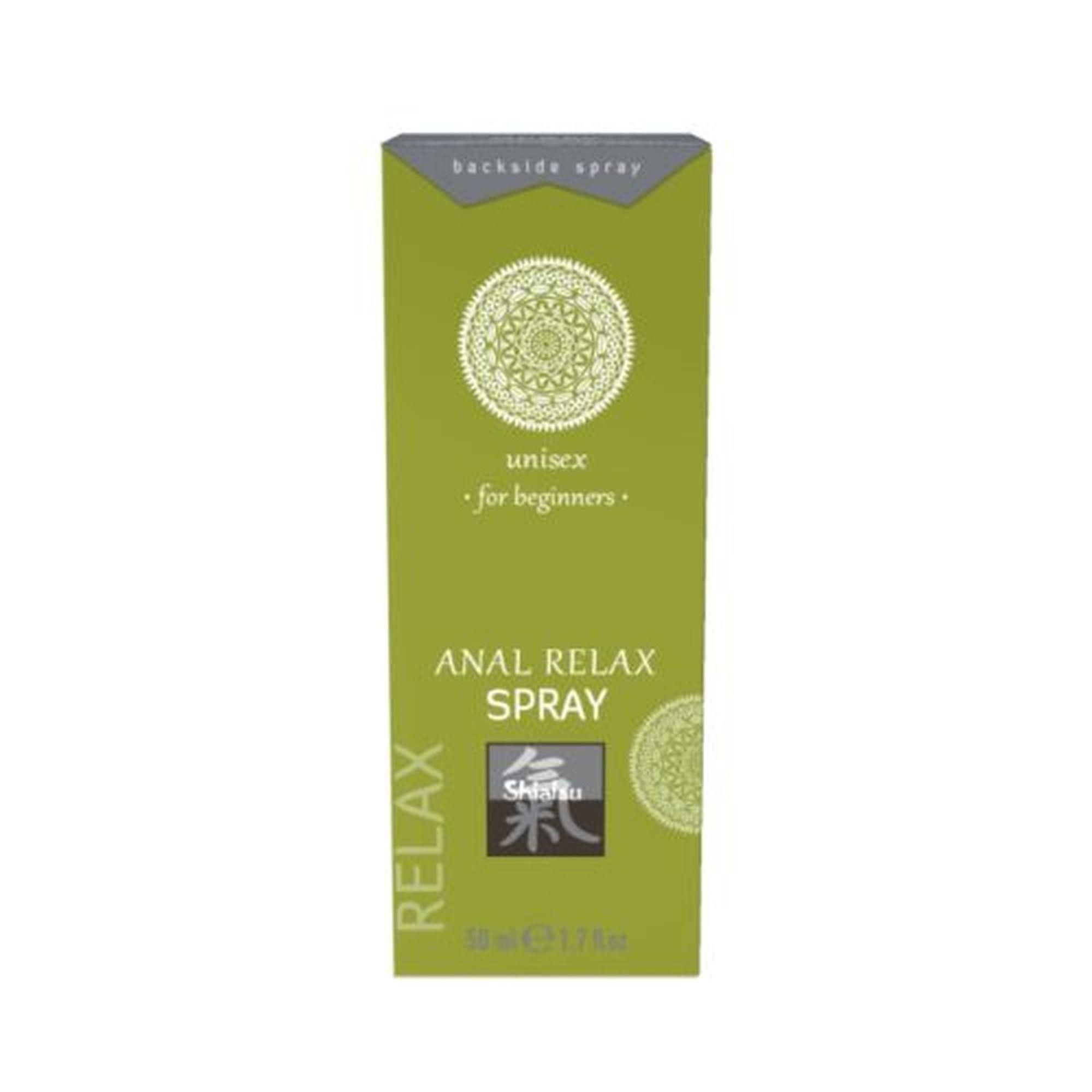 Анальний спрей, що розслаблює, Shiatsu Unisex Anal Relax Spray For Beginners, 50 мл