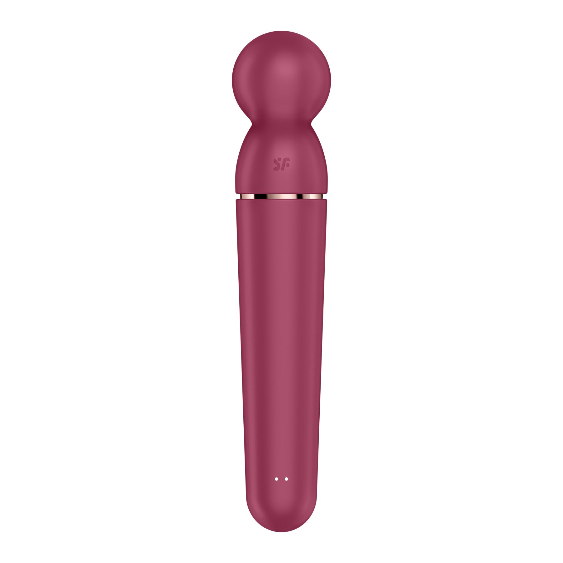 Вибромассажер Satisfyer Planet Wand-er, 30.4 см (бордовый)