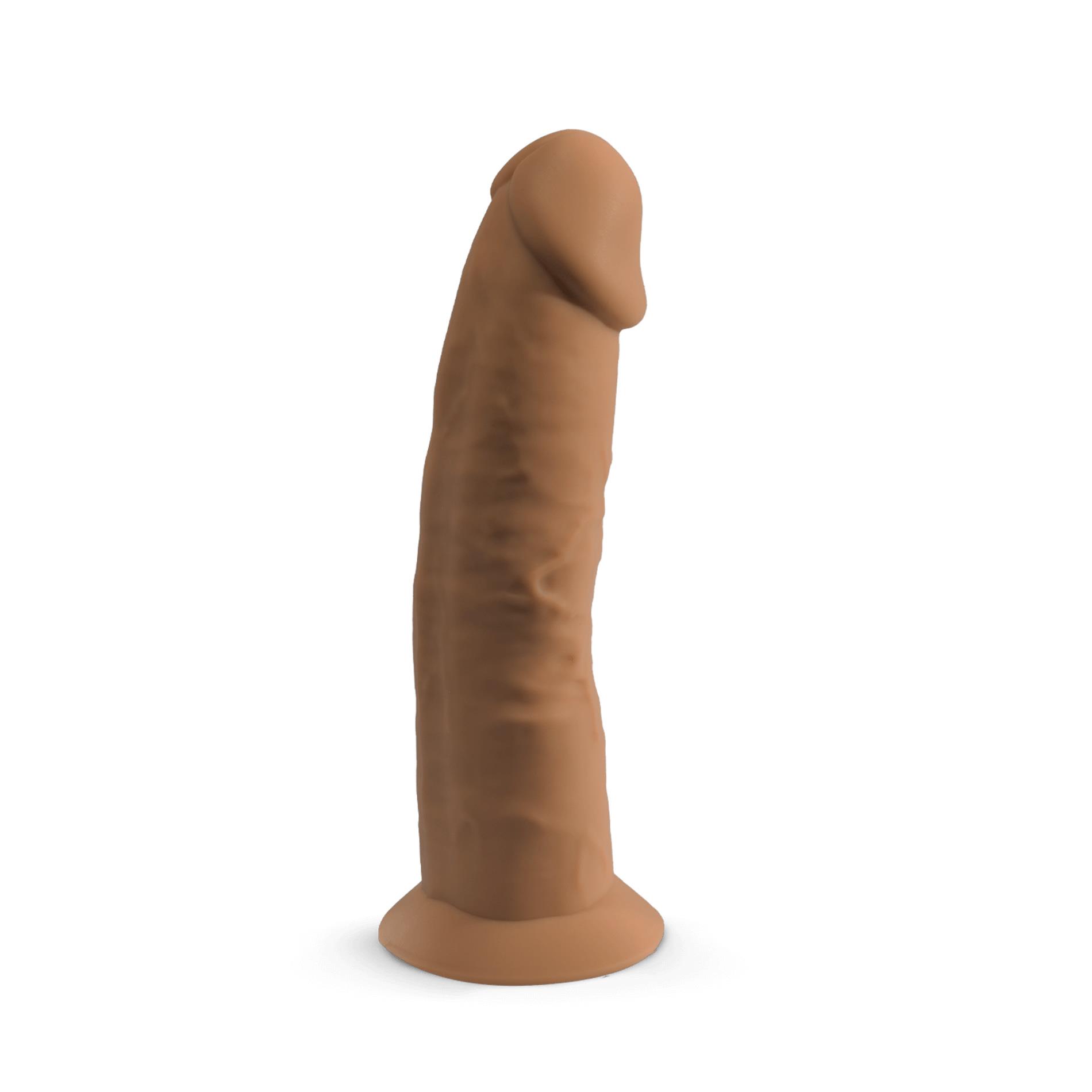 Фаллоимитатор SilexD Silicone Dildo Model 2 Size 7.5", 19 см (телесный)
