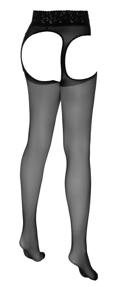 Cottelli LEGWEAR Suspender Tights 3 - Rajstopy, 3