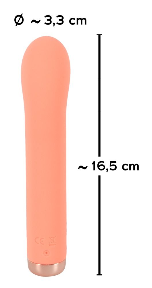 Вибратор Peachy Mini G-Spot, 16,5 см (оранжевый)