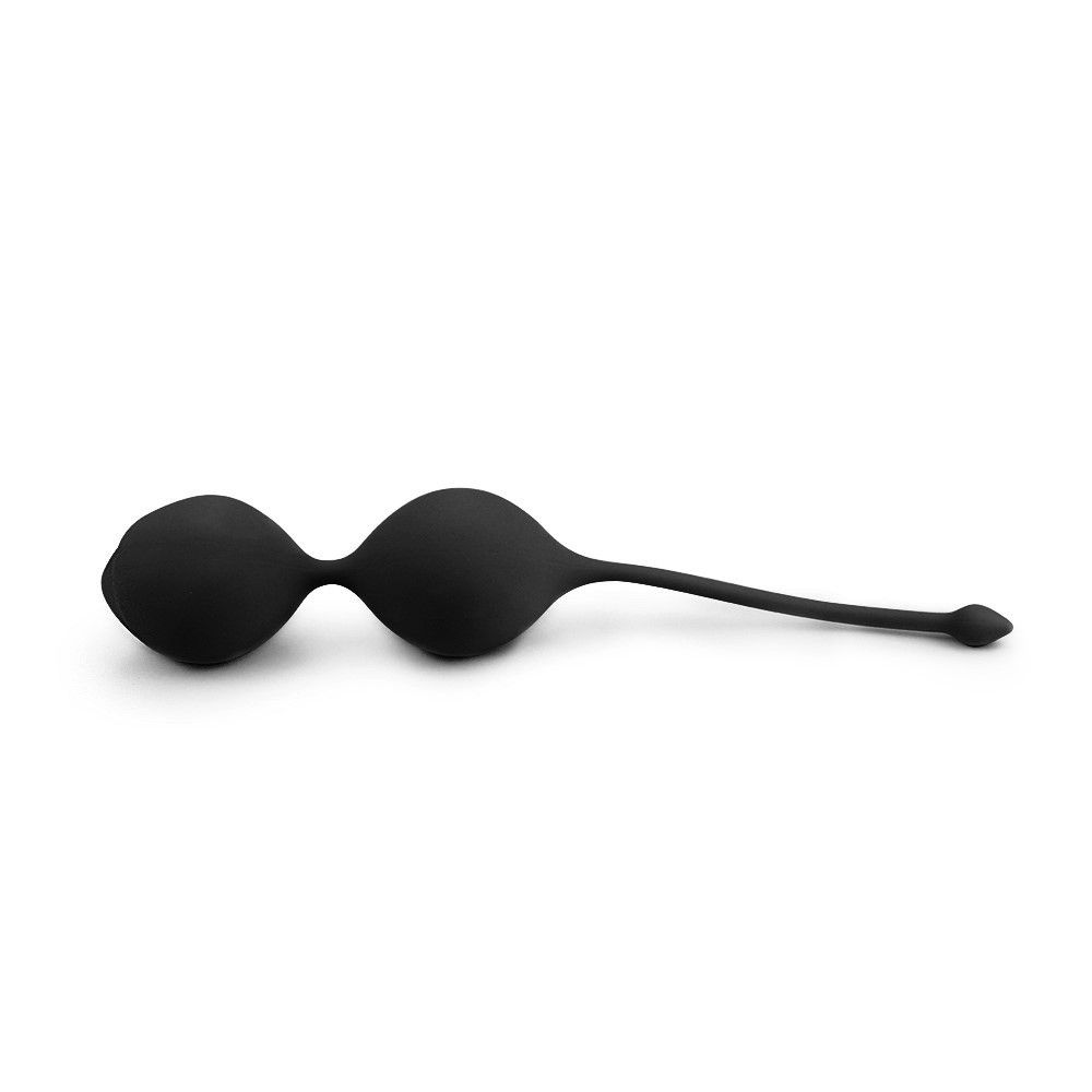 Вагинальные шарики LoveToy iWhizz Luna, 20 см (черный)