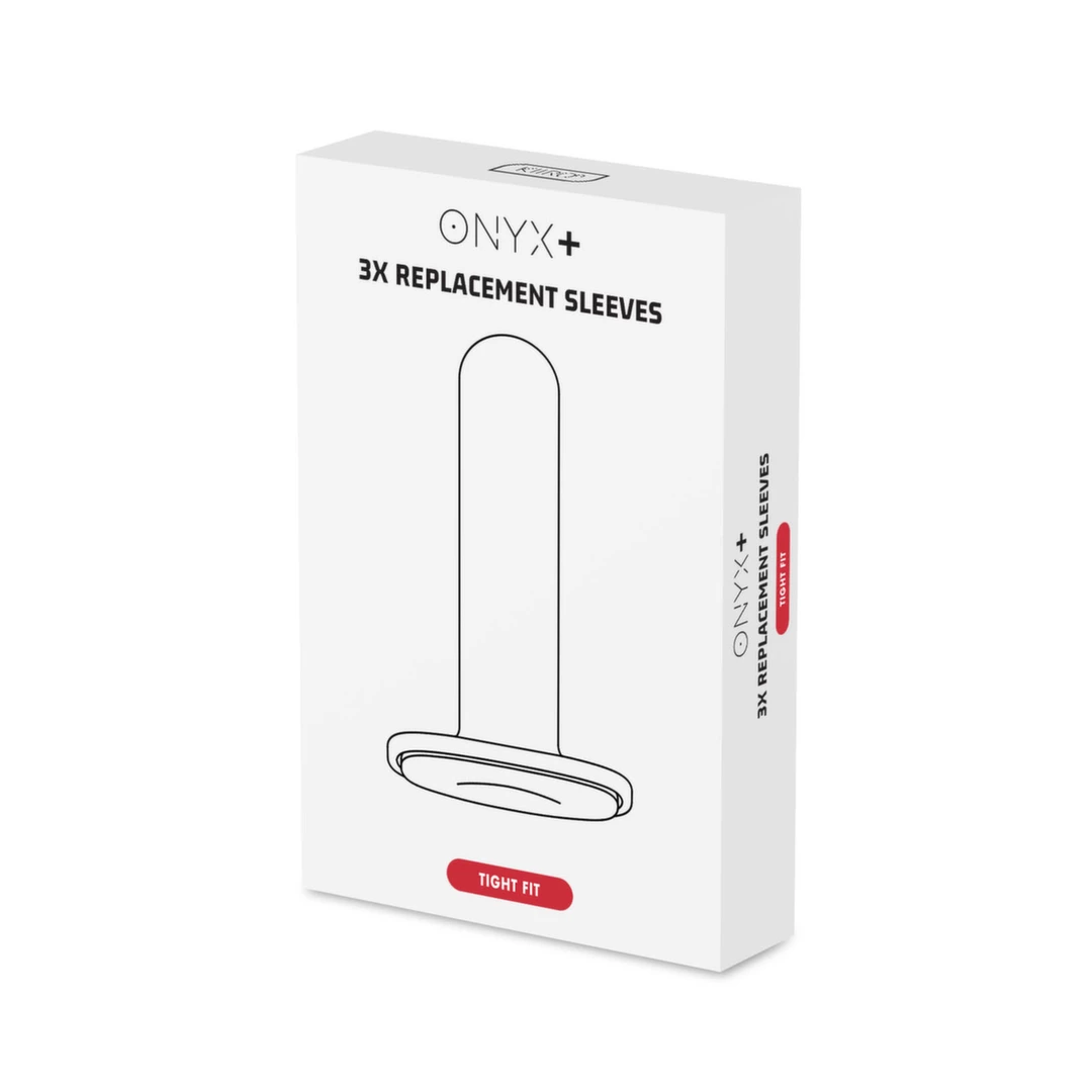 Рукав для мастурбатора Kiiroo Onyx+ Tight, 3 шт (белый)
