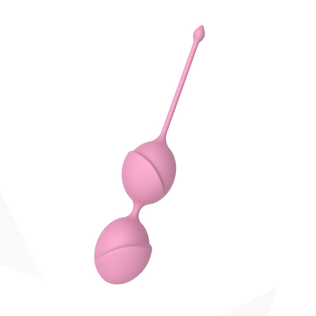 Вагинальные шарики Erospace Sweet Play A11, 19,6 см (розовый)