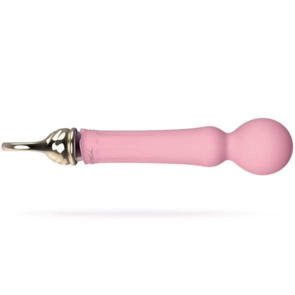 Вибромассажер Zalo Confidence Pre-Heating Wand Massager, 22,5 см (розовый)