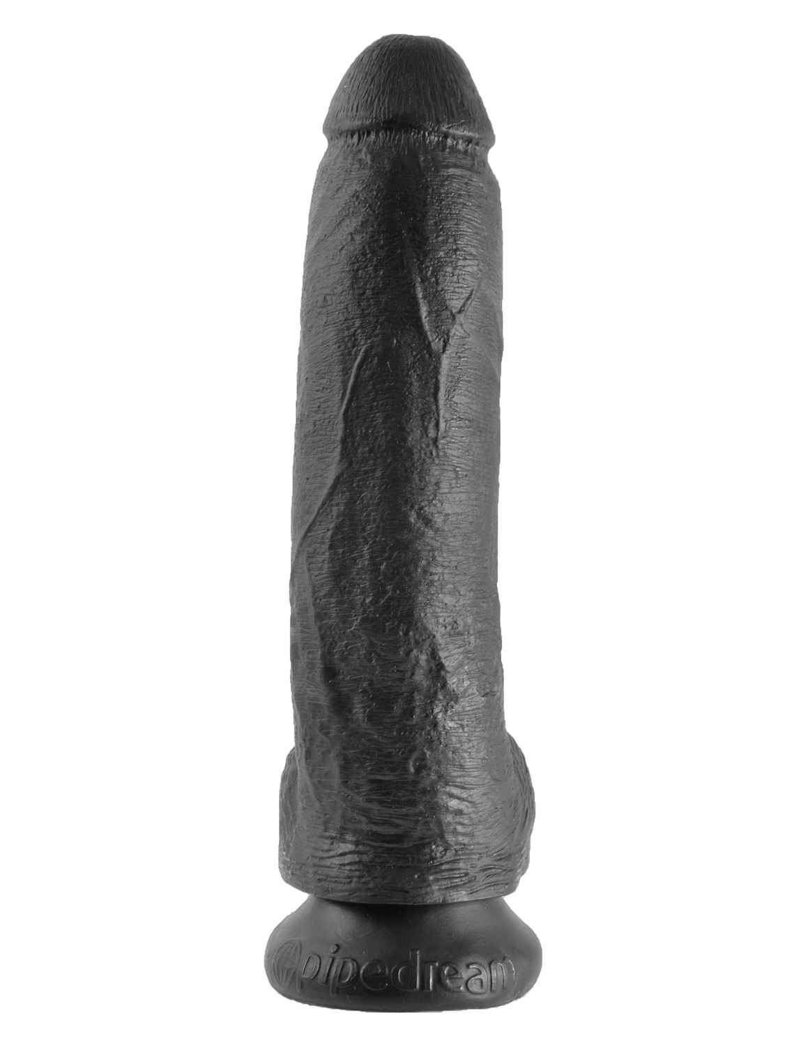 Фаллоимитатор King Cock 9" With Balls, 26 см (черный)
