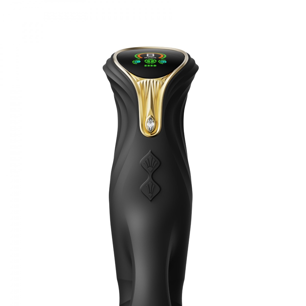 Вибратор-кролик Zalo Mose Rabbit Thruster, 25,7 см (черный)