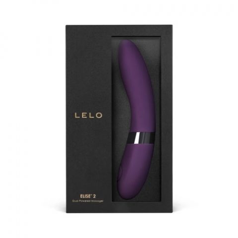 Вибратор Lelo Elise 2, 22 см (фиолетовый)