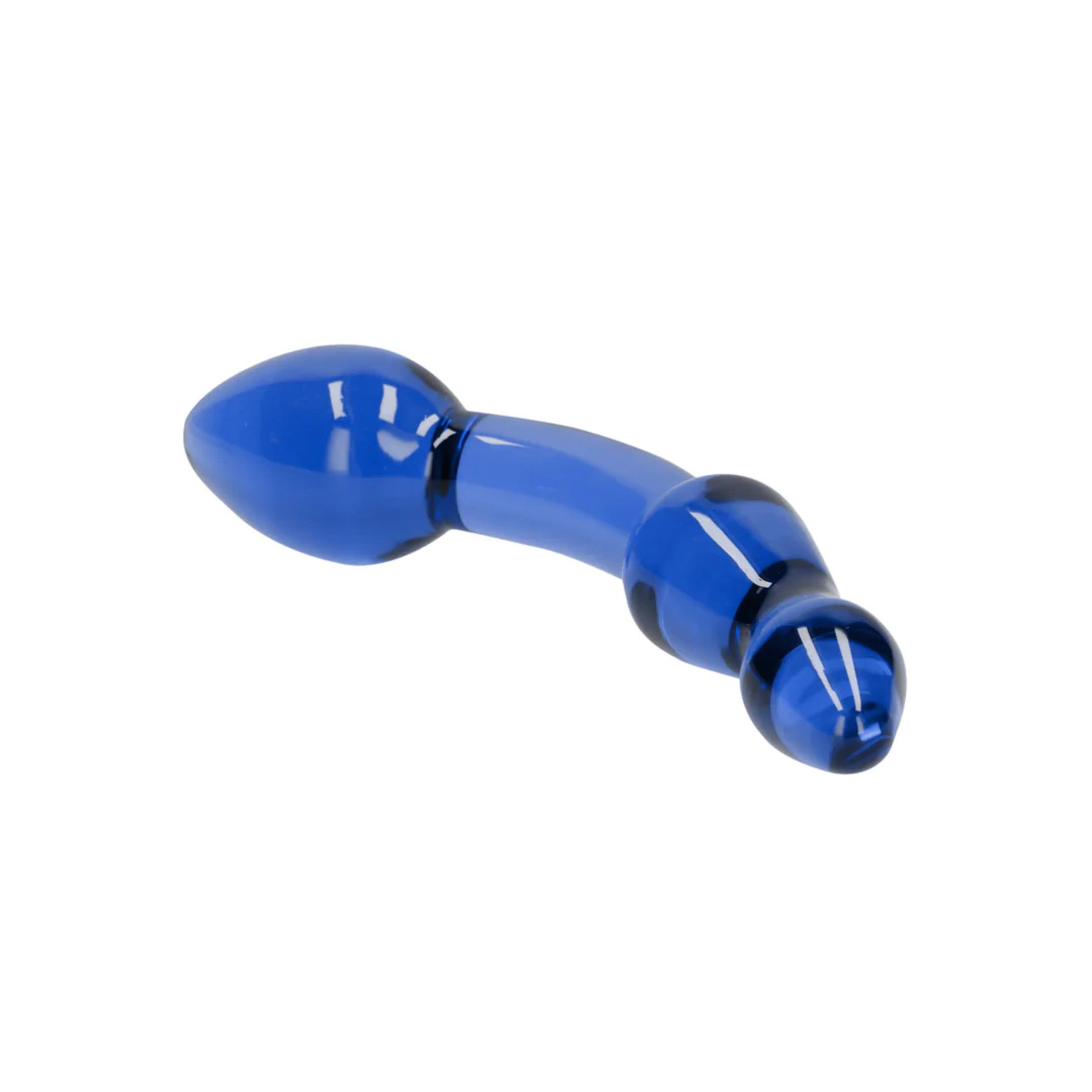 Фаллоимитатор Chrystalino Superior Glass, 18 см (синий)