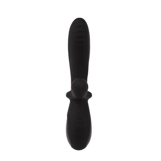 Вибратор-кролик Fierce Euphoria Eros Electro Sword, 19,3 см (черный)