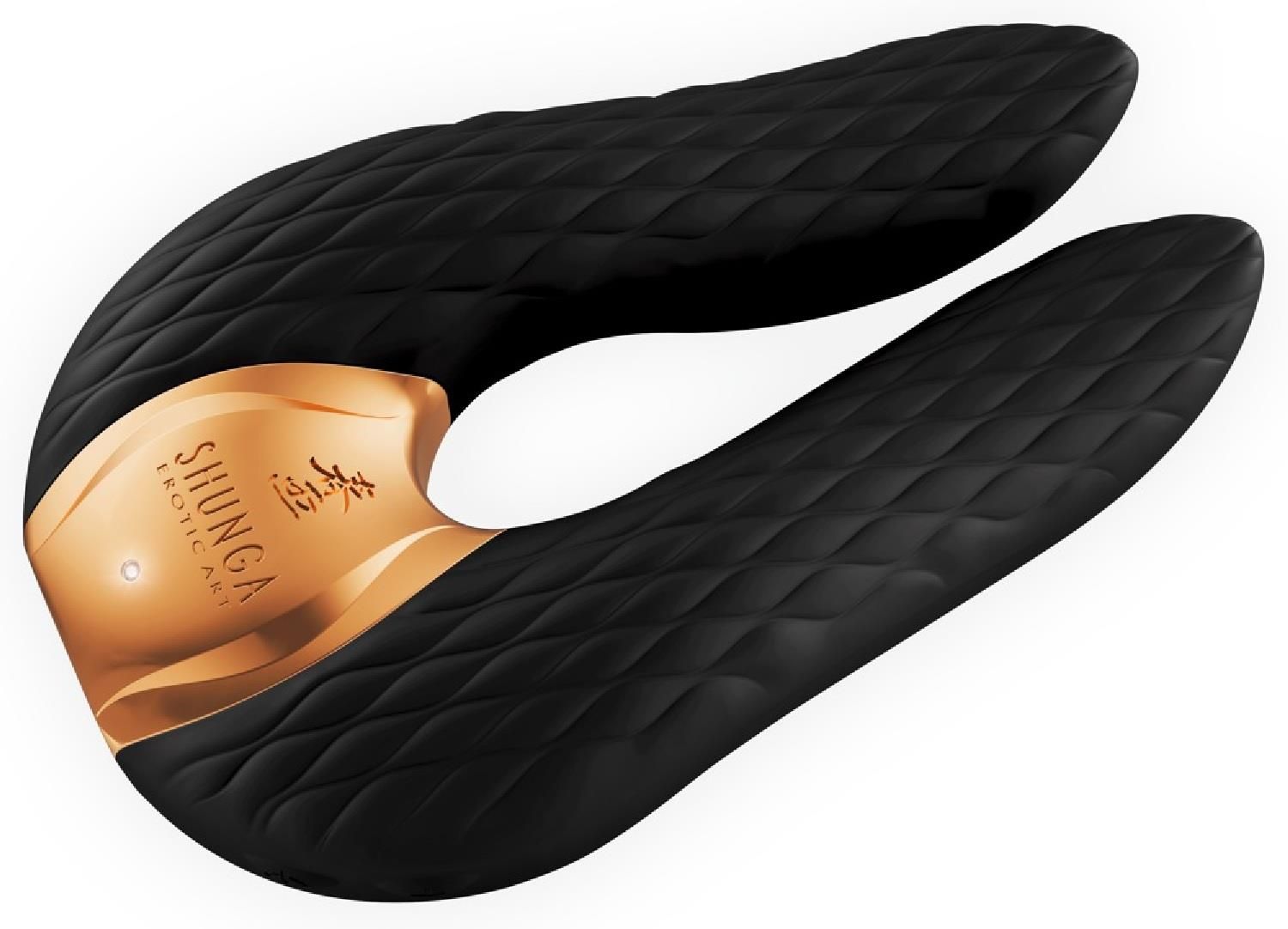 Вібратор Shunga Aiko Intimate, 10.8 см (чорний)