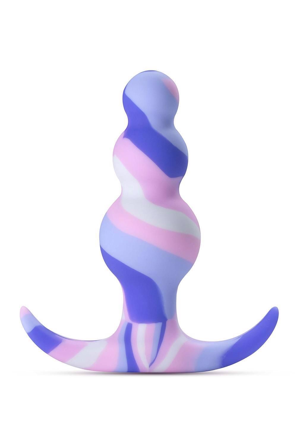 Korek analny Blush Avant Twilight, 7,6 cm (niebieski)